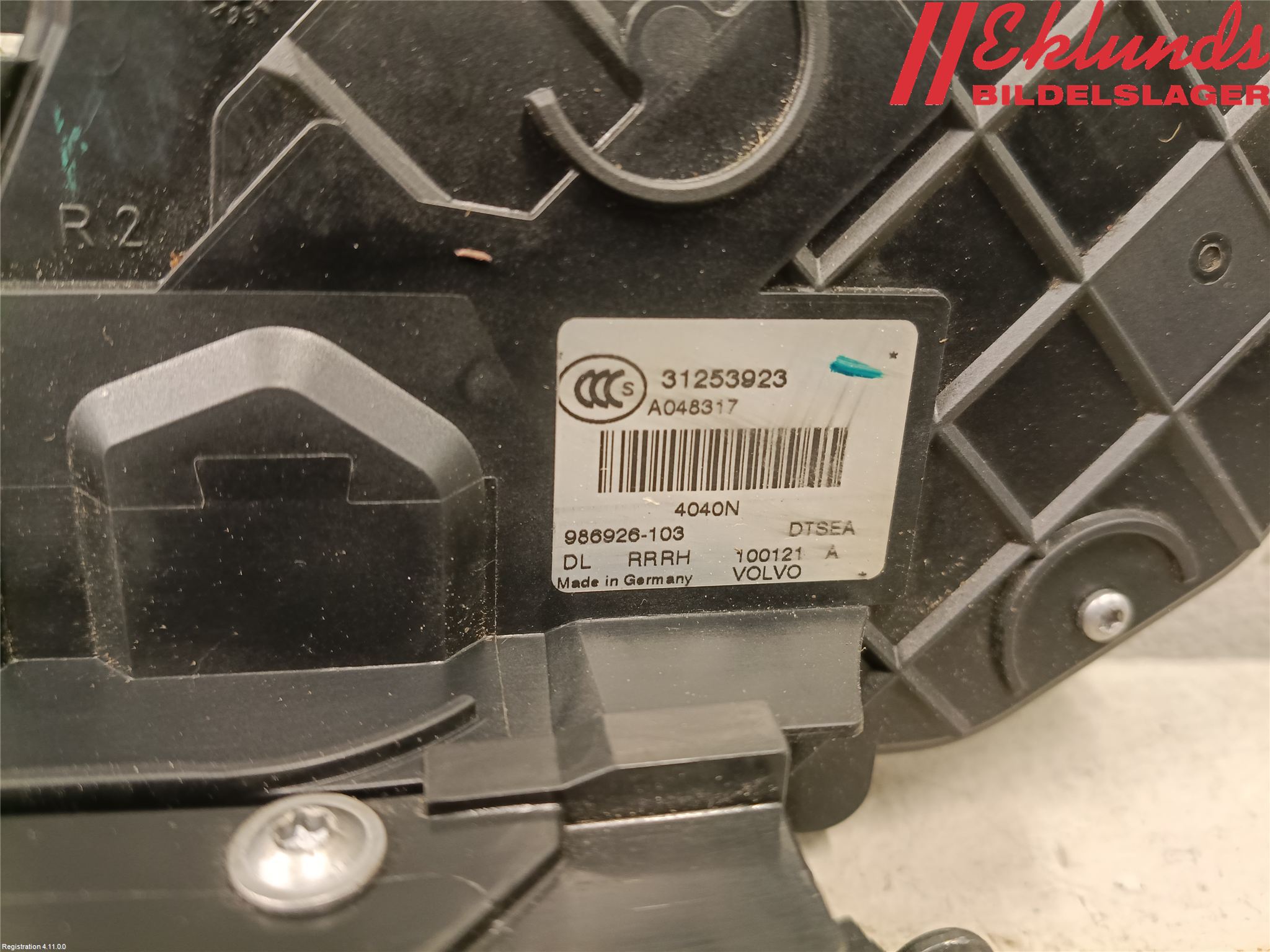 Volvo V70 08-13 Låskista-Dörrlås