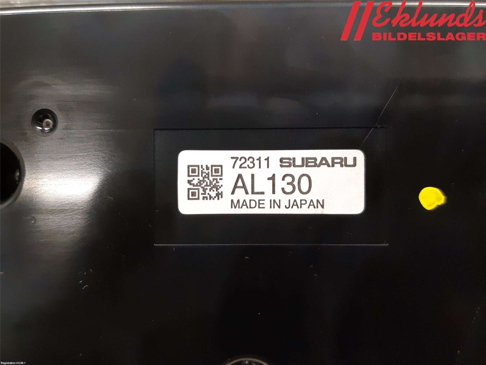 Subaru OUTBACK 15-20 Ac Styrenhet Ac Manöveren