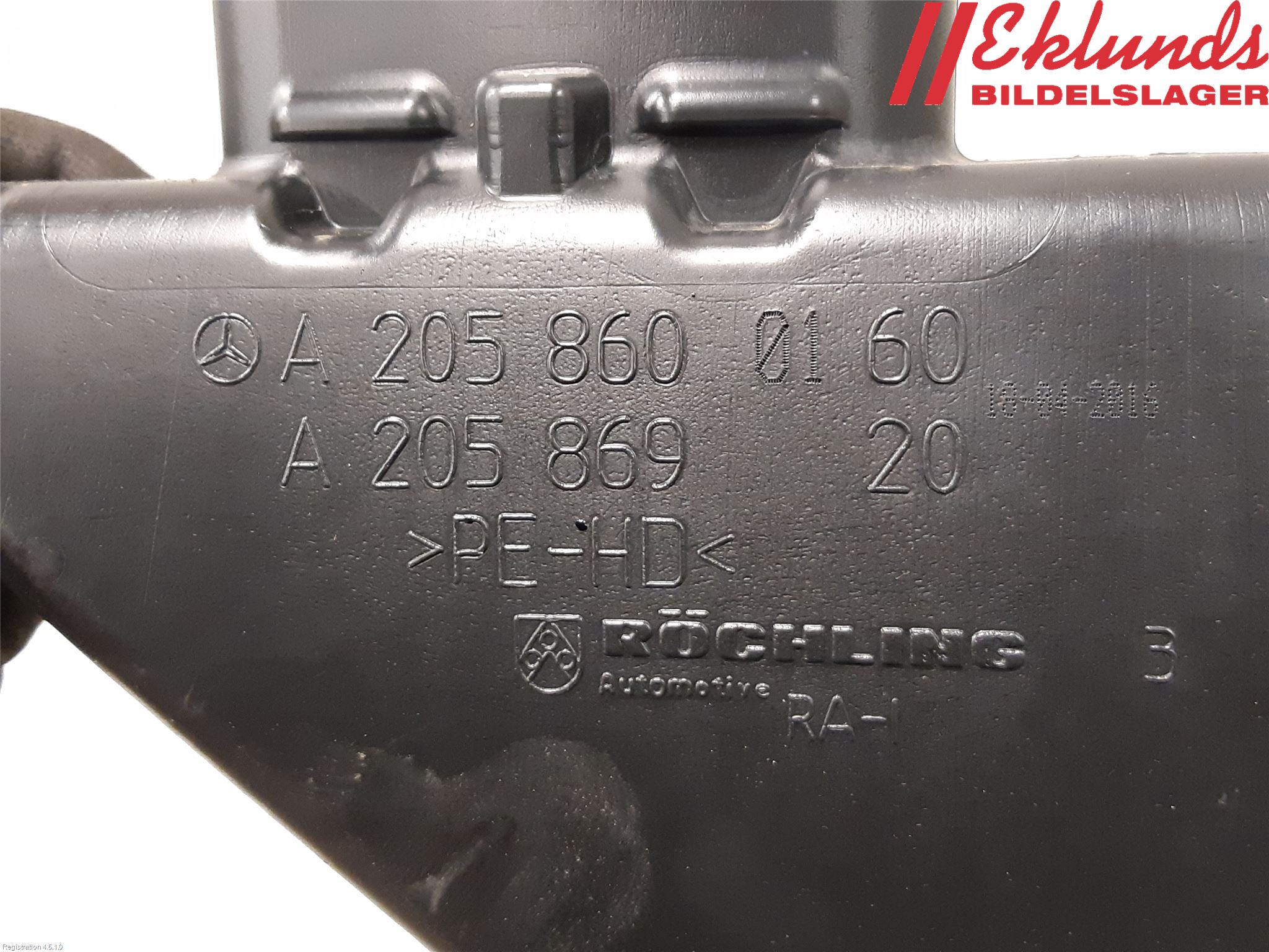 Mercedes-Benz MB C-KLASS (W205) 14-21 Spolartank Vindruta