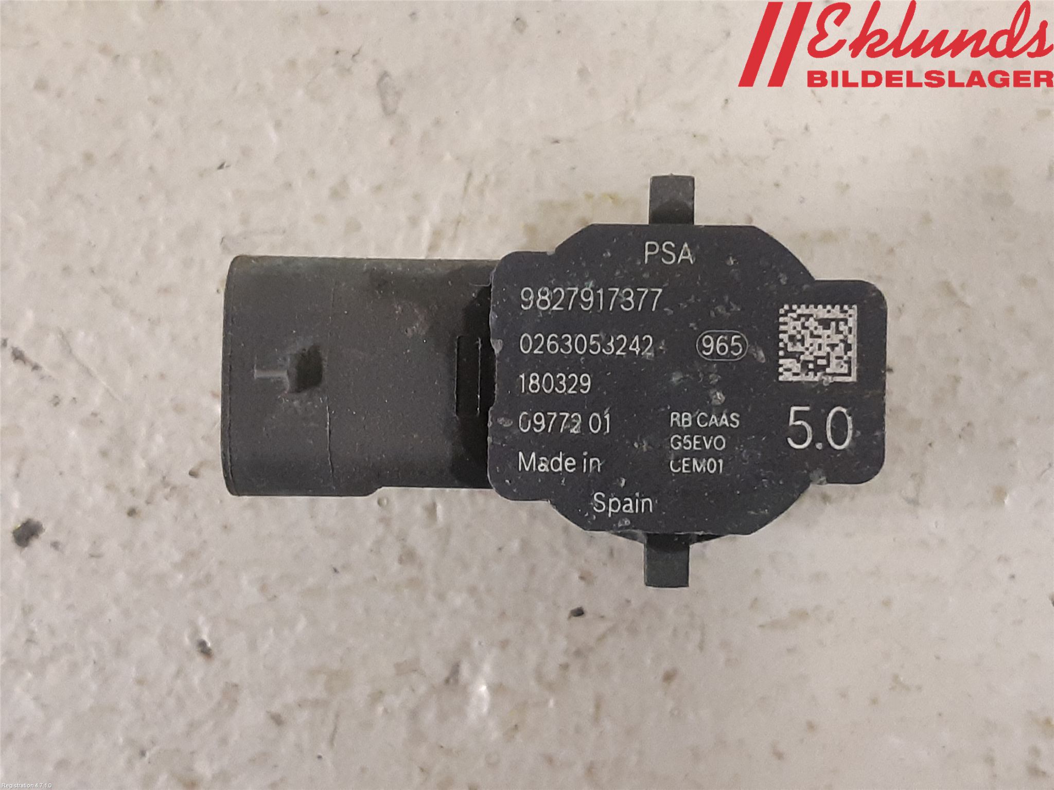 Peugeot 3008 17-24 Parkeringshjälp Backsensor