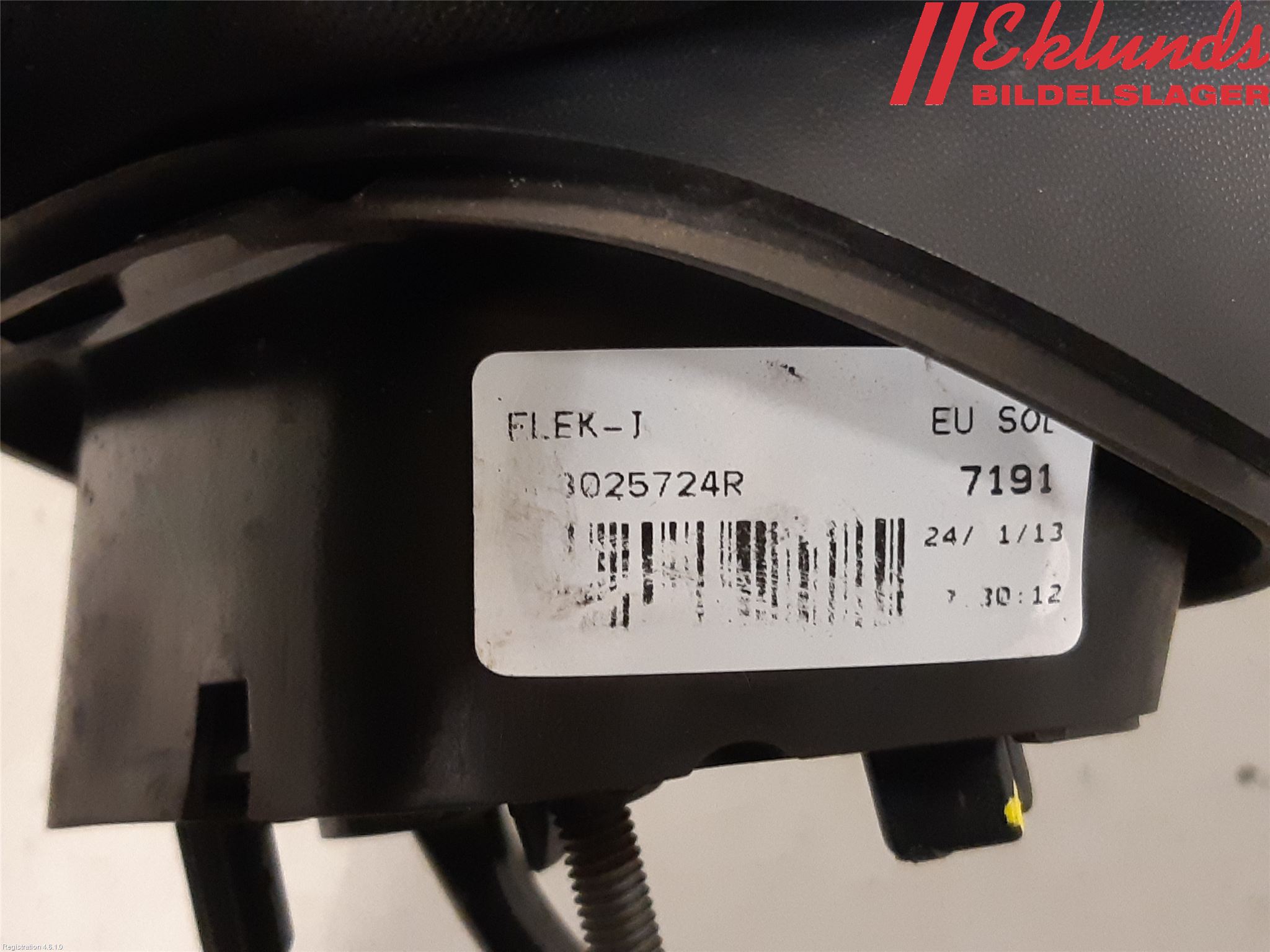 Renault CLIO IV 12-16 Spegel Yttre El Vä