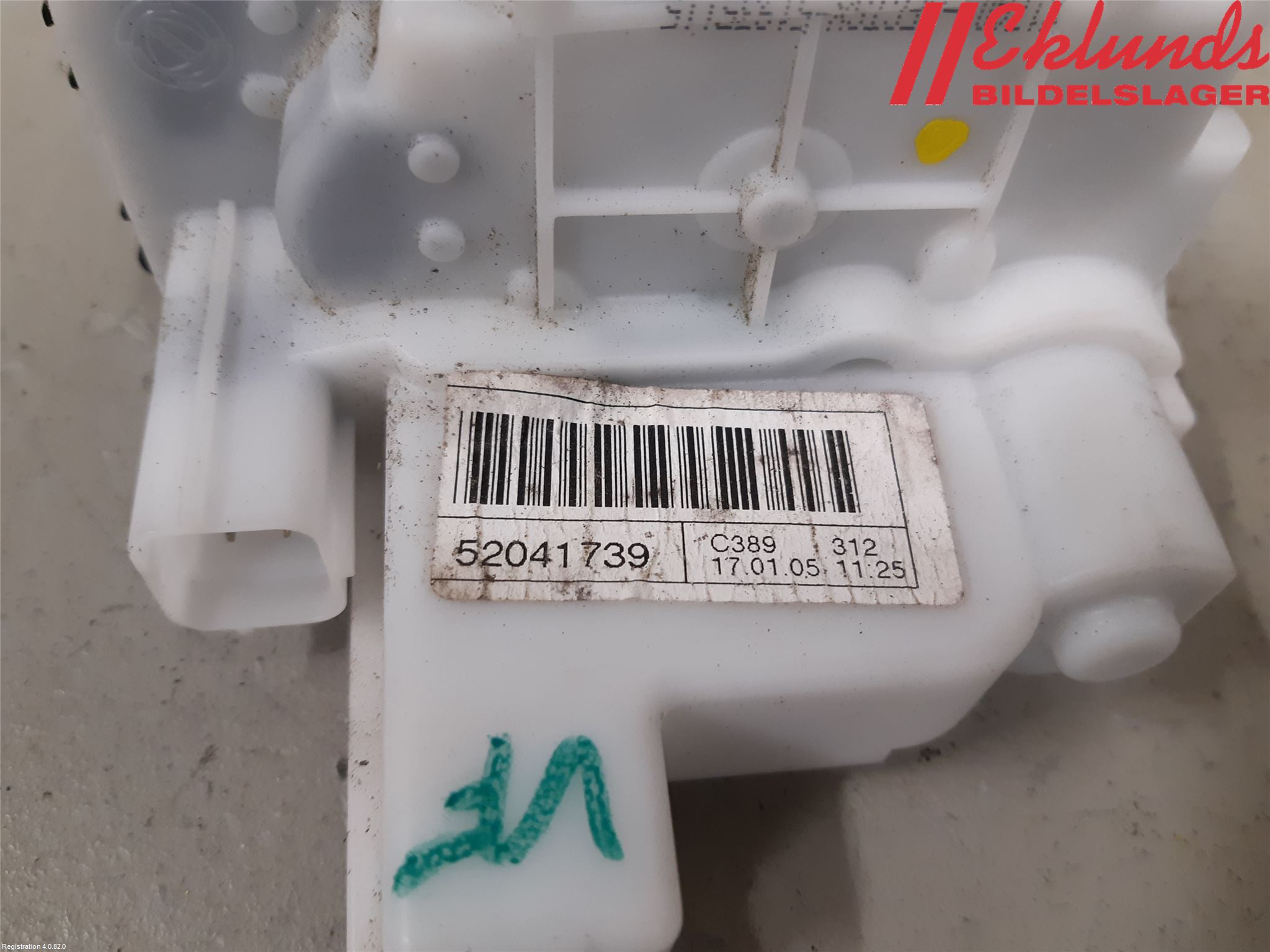 Fiat 500 07- Låskista-Dörrlås