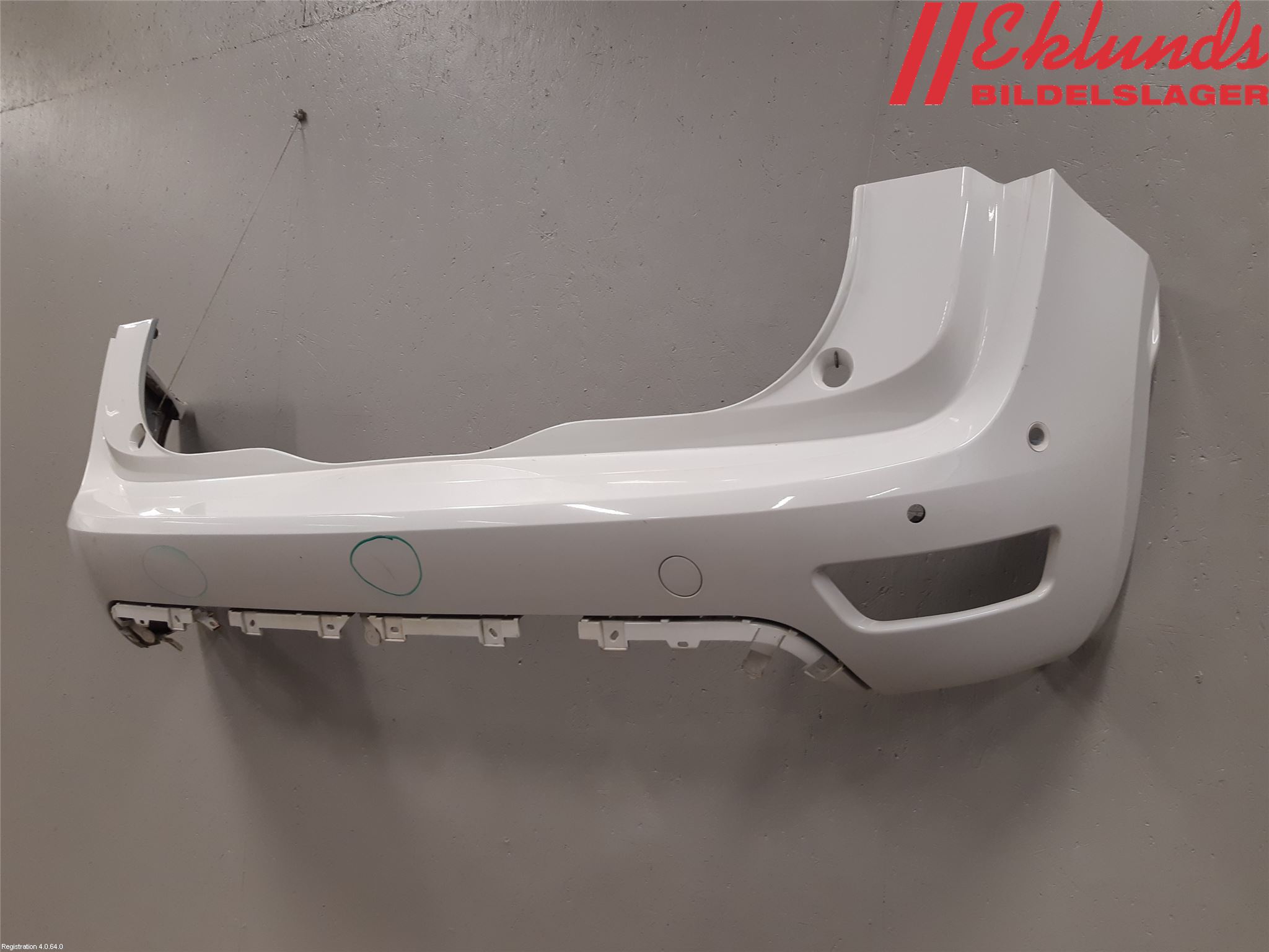 Citroen C4 PICASSO 14-18 Stötfångarbeklädnad Bak