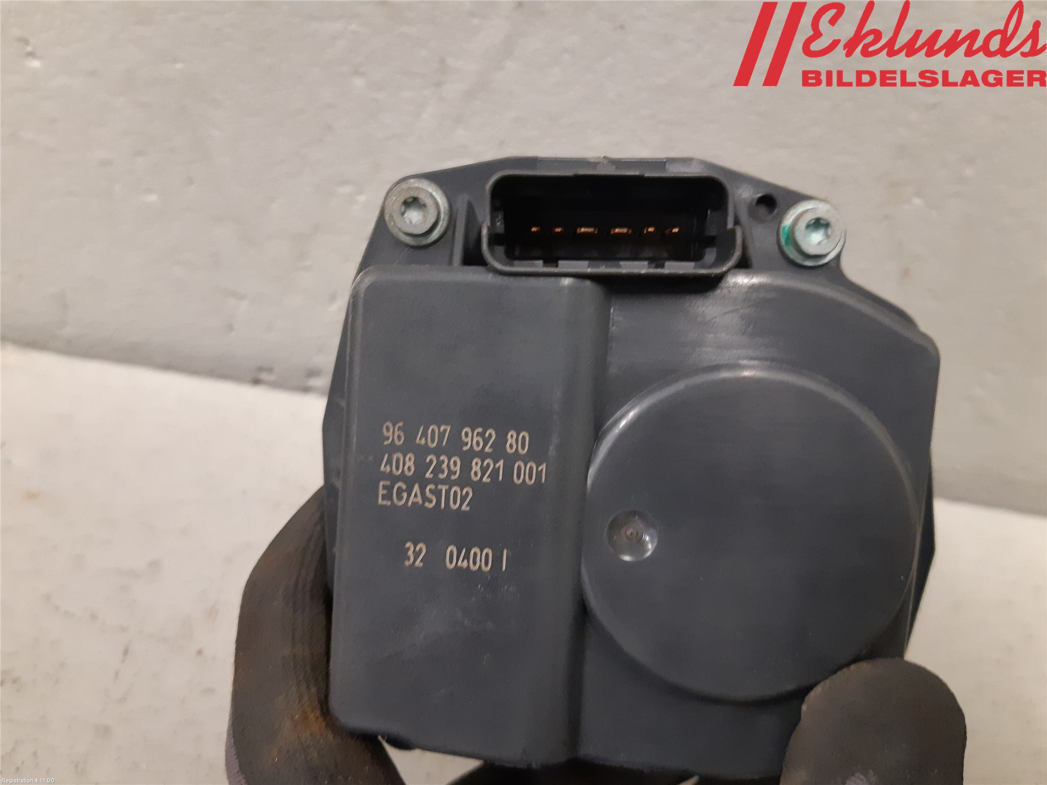 Peugeot 206+ 10-13 Injspjällhus