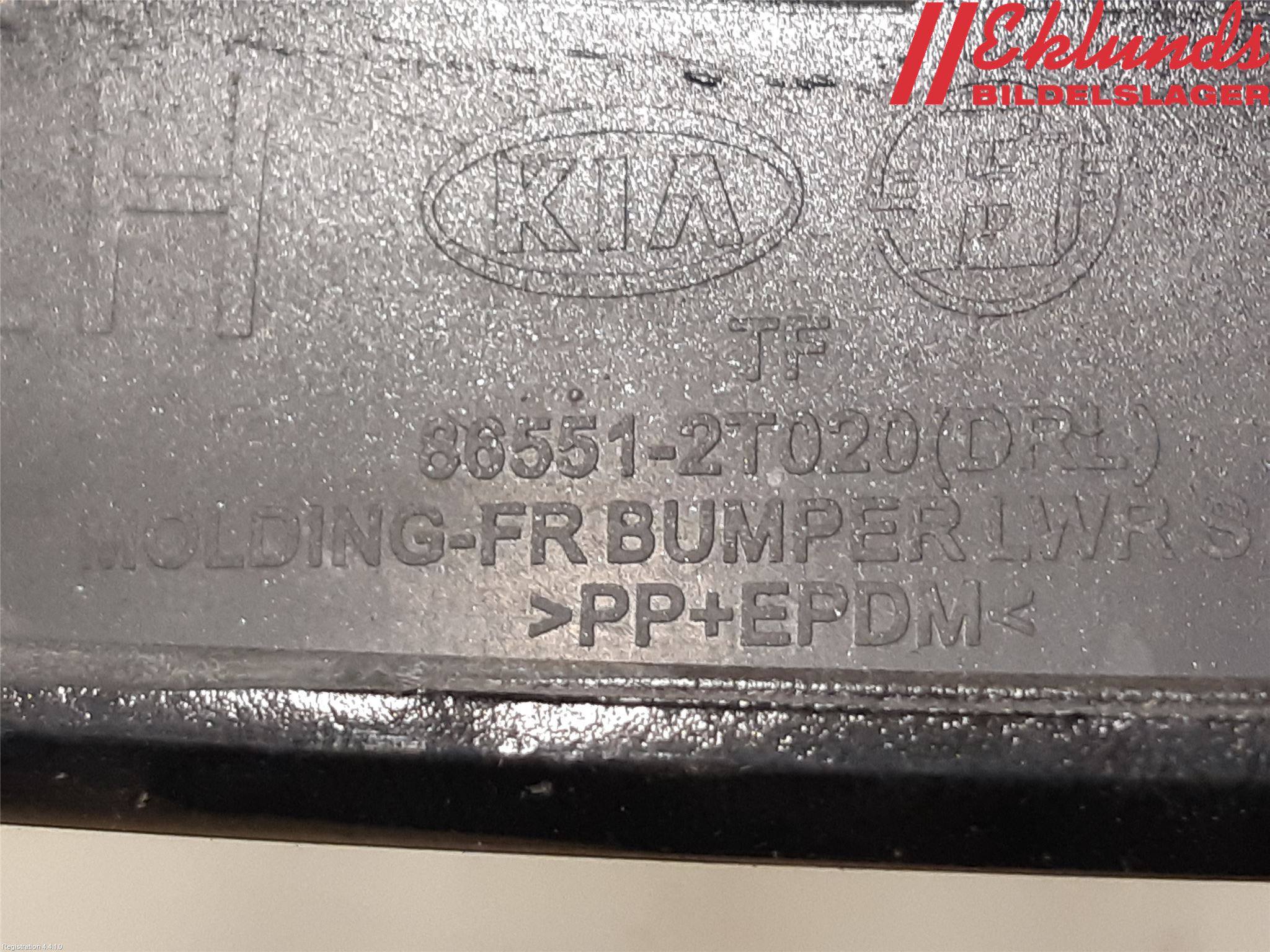 Kia OPTIMA 00-15 Dimljussarg Fram