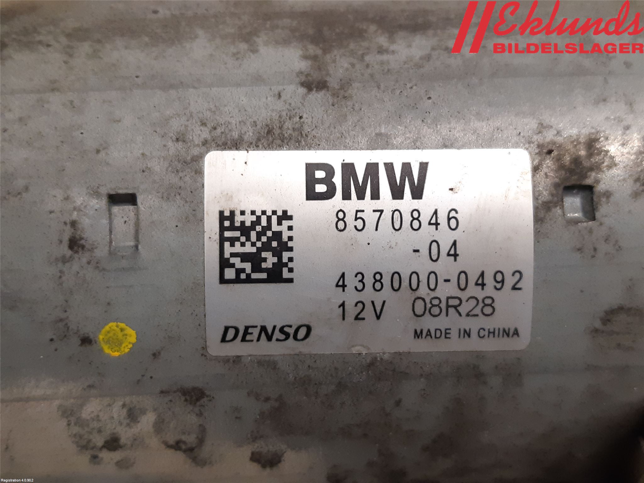 BMW 5 F10/F11/F18 09-17 Startmotor Diesel