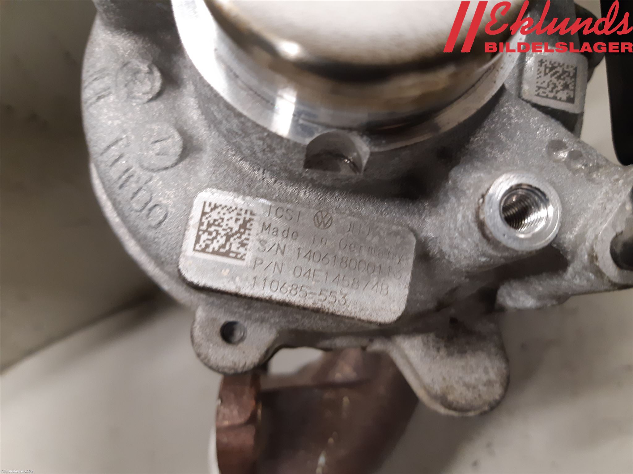 Volkswagen VW PASSAT 15-19 Turboaggregat