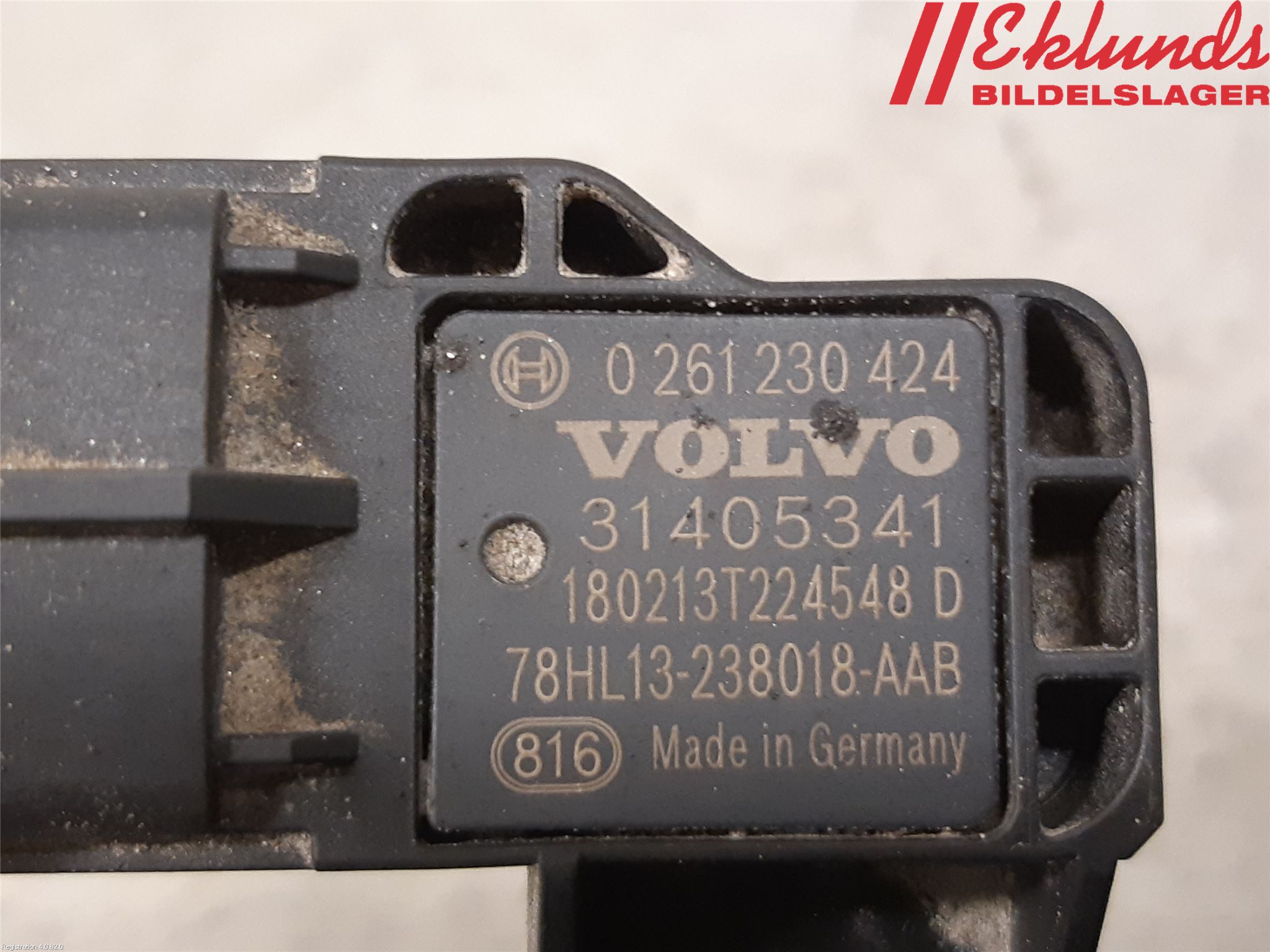 Volvo V90 17->> Givare Laddluftstryck