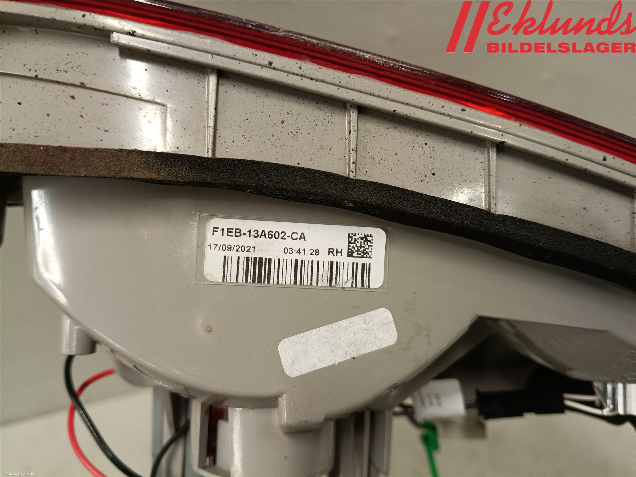 Ford FOCUS 15-18 Bakljus Lucka Hö