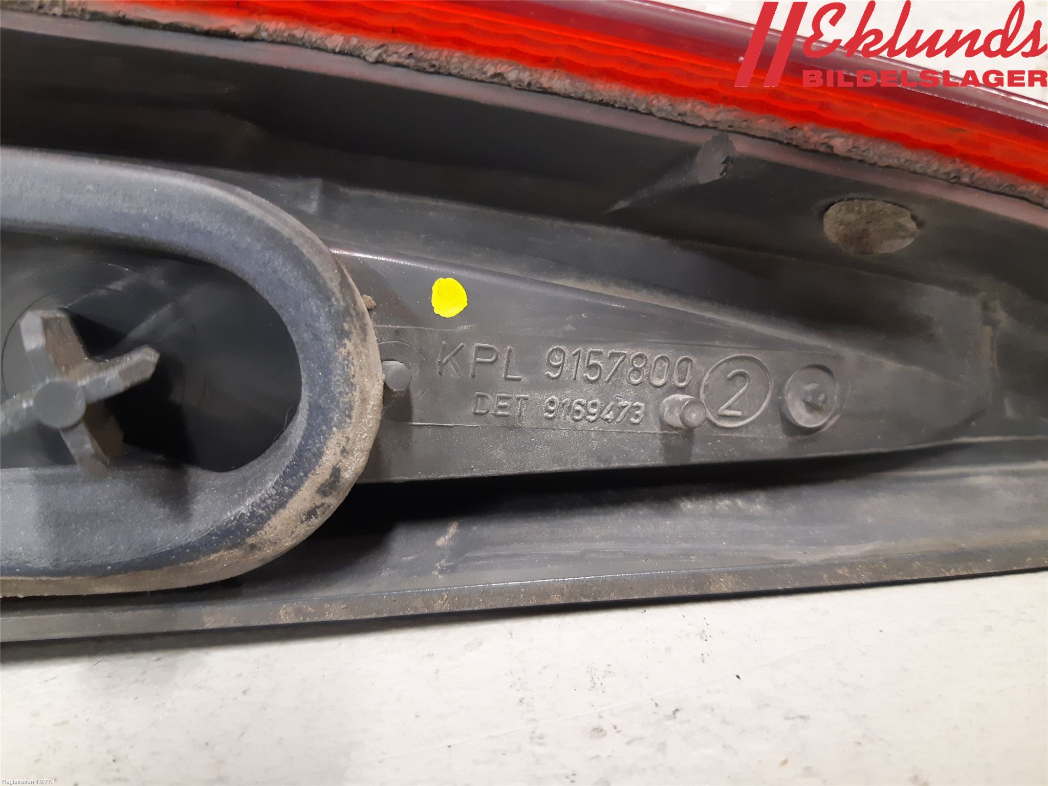 Volvo S70/V70/XC  97-00 Bakljus Höger