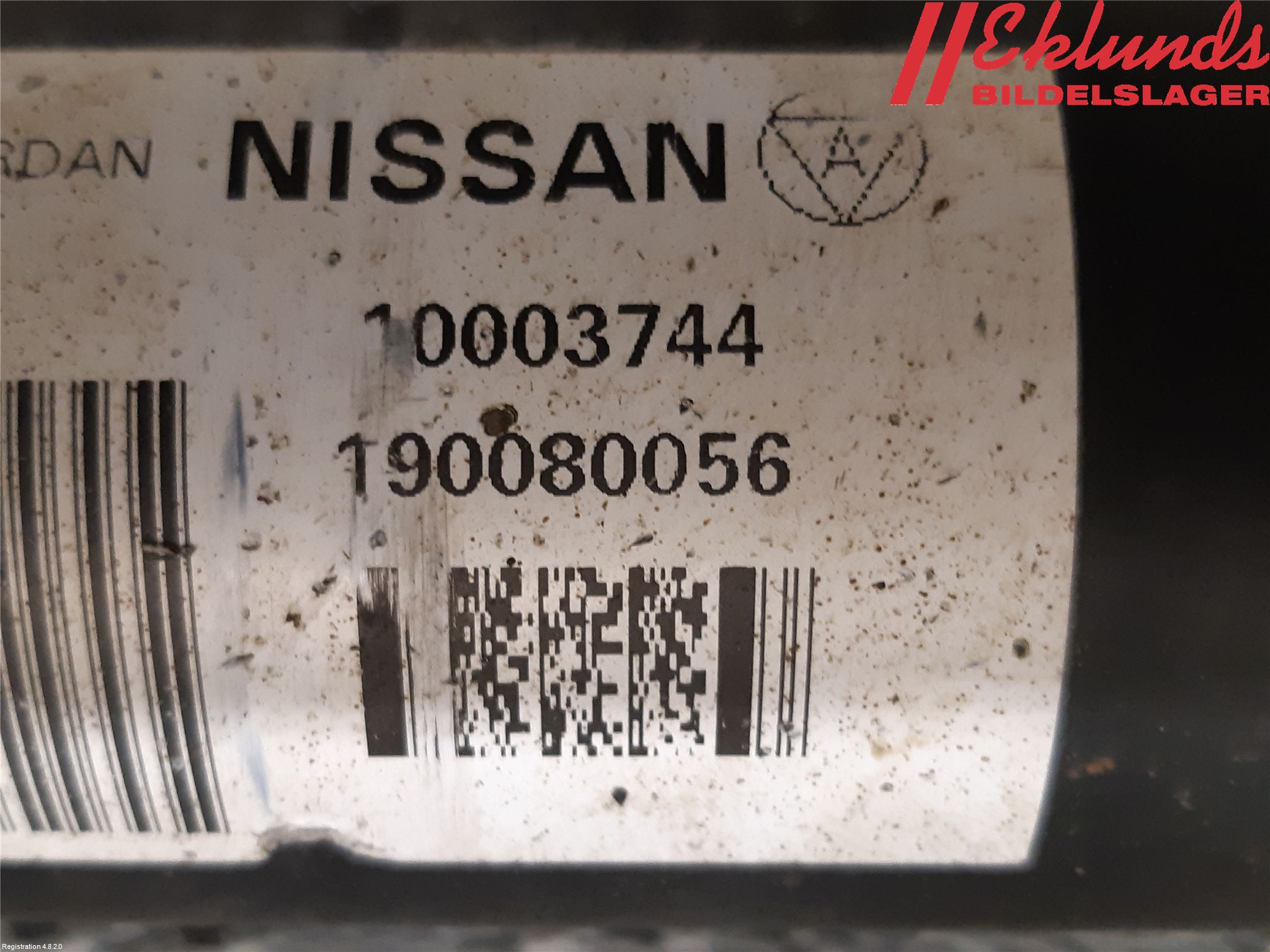 Nissan NAVARA, TREK-1 17-21 Mellanaxel Främre 4Wd