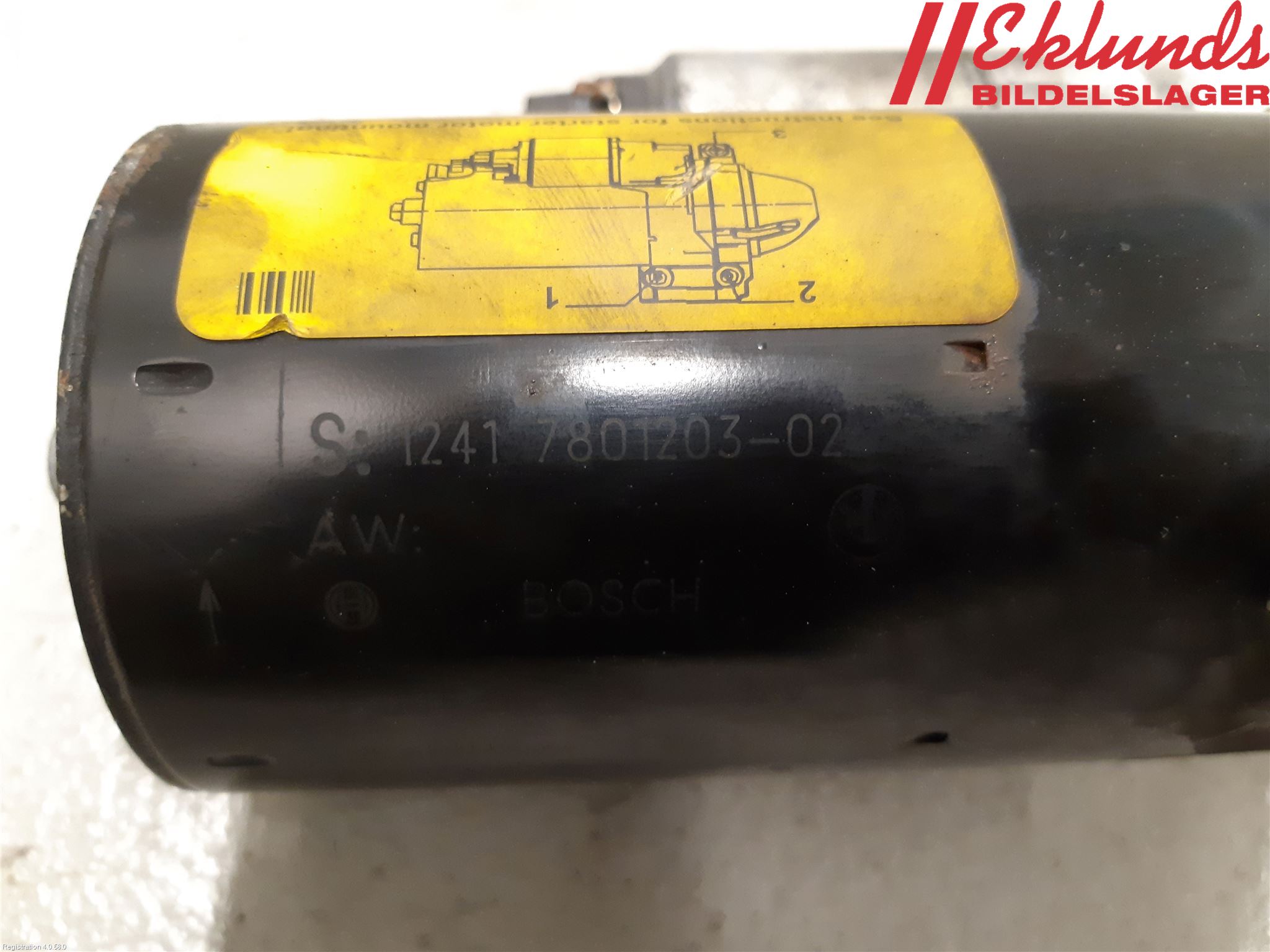 BMW 5 E60/61 Sed/Tou 02-10 Startmotor Diesel