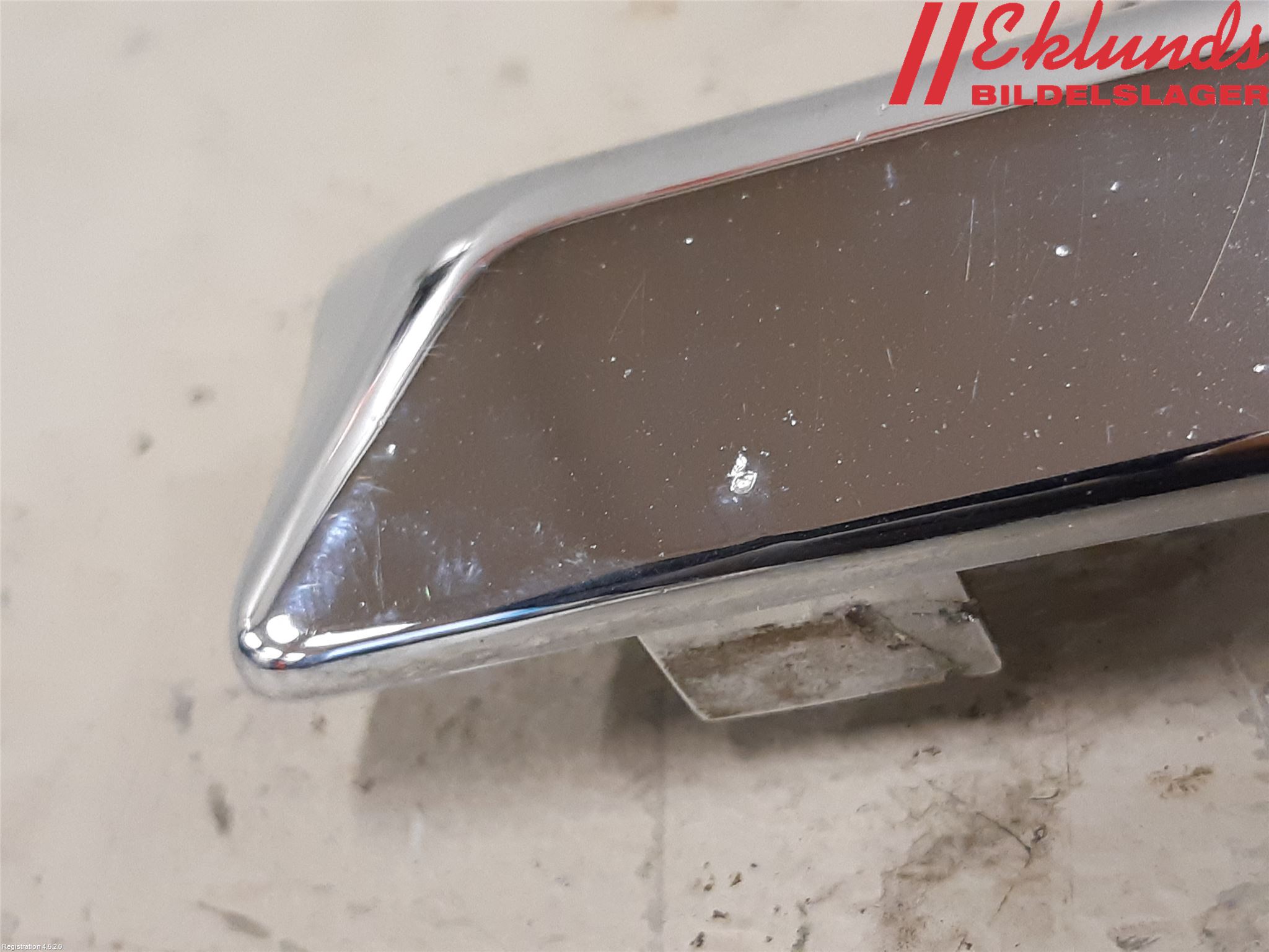 Fiat 500 07- Stötfångarlist Fram