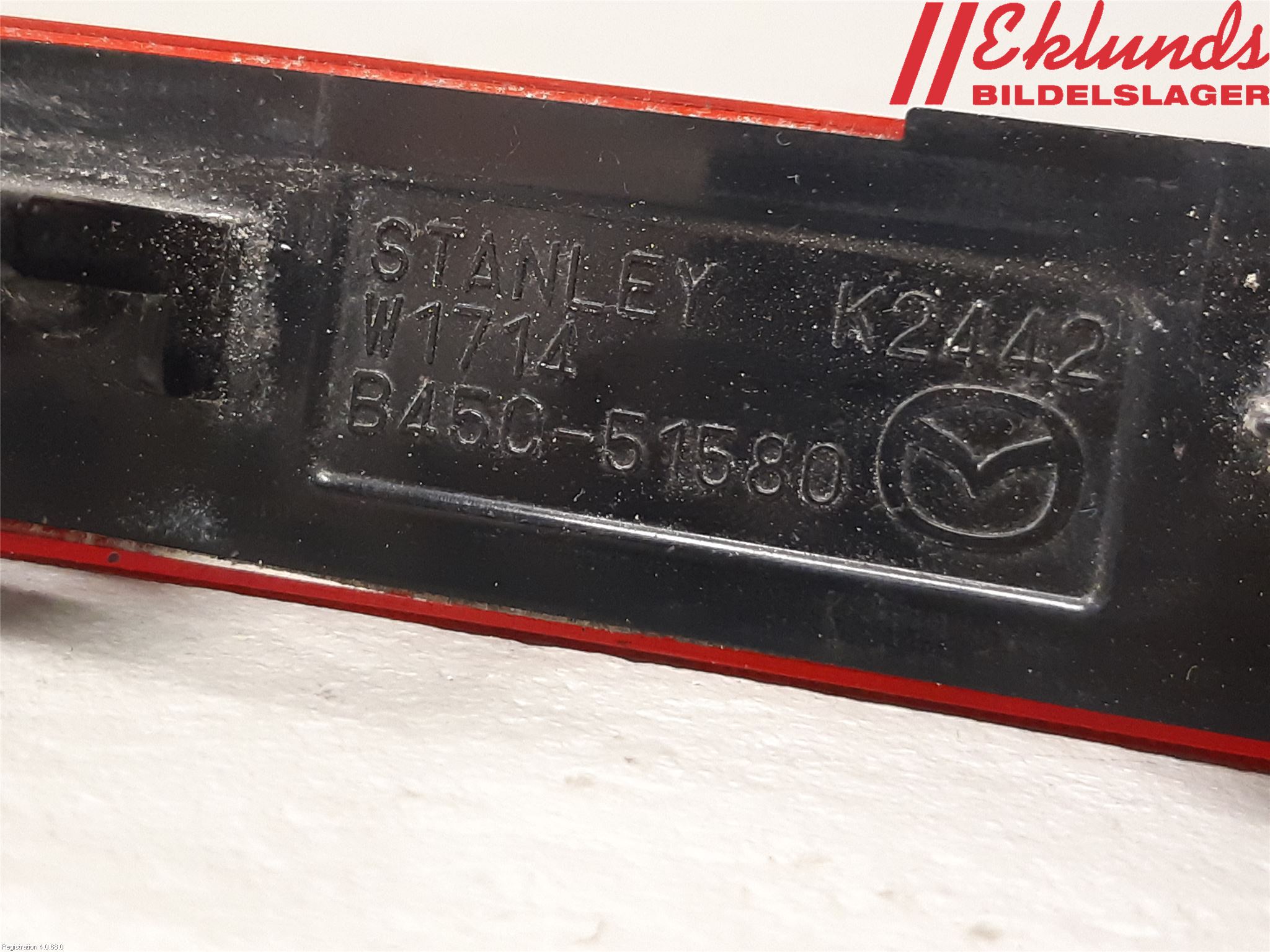 Mazda 3 III 14-19 Bromsljus Bakruta