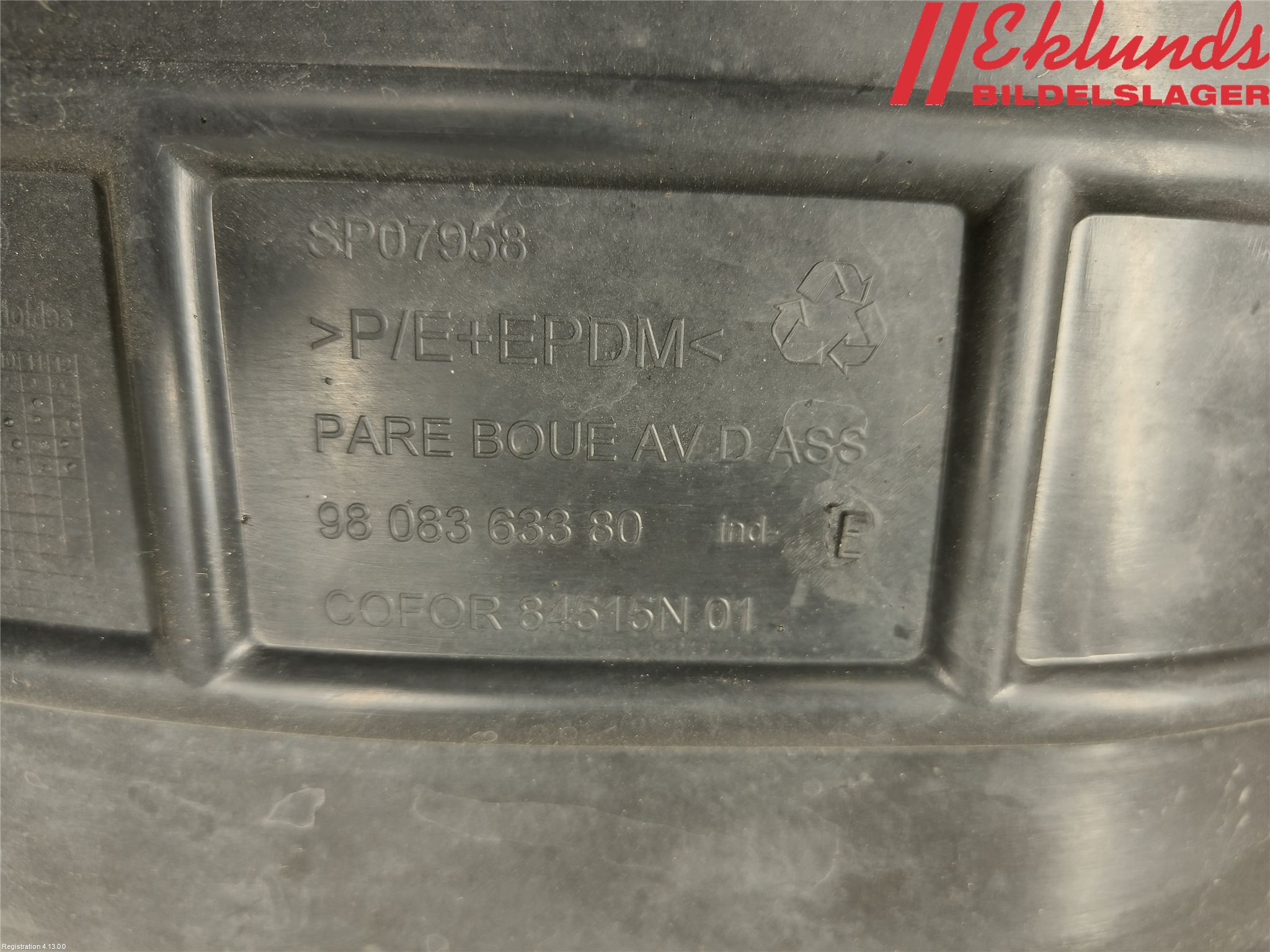 Peugeot EXPERT/E-EXPERT 17- Skärm Inner