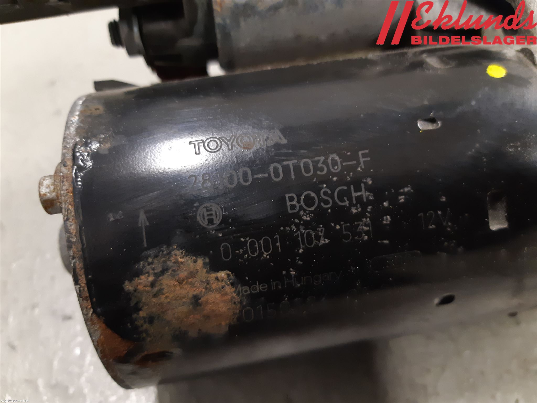 Toyota AURIS 13-19 Startmotor