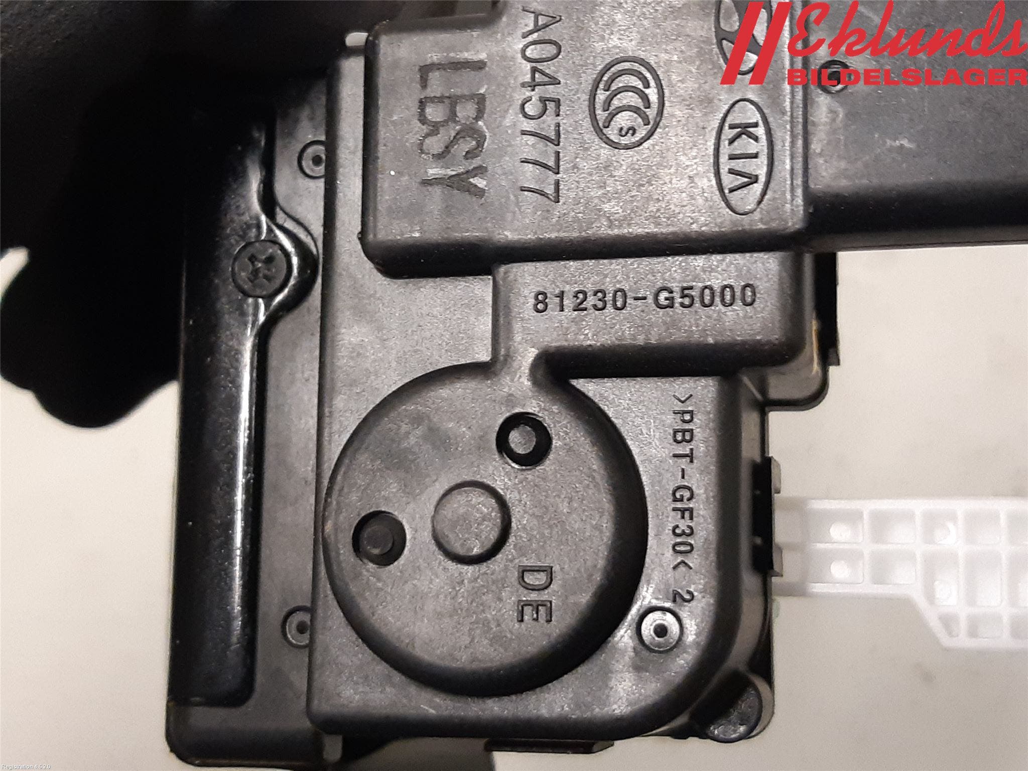 Kia NIRO (DE) 17-22 Låskista Baklucka