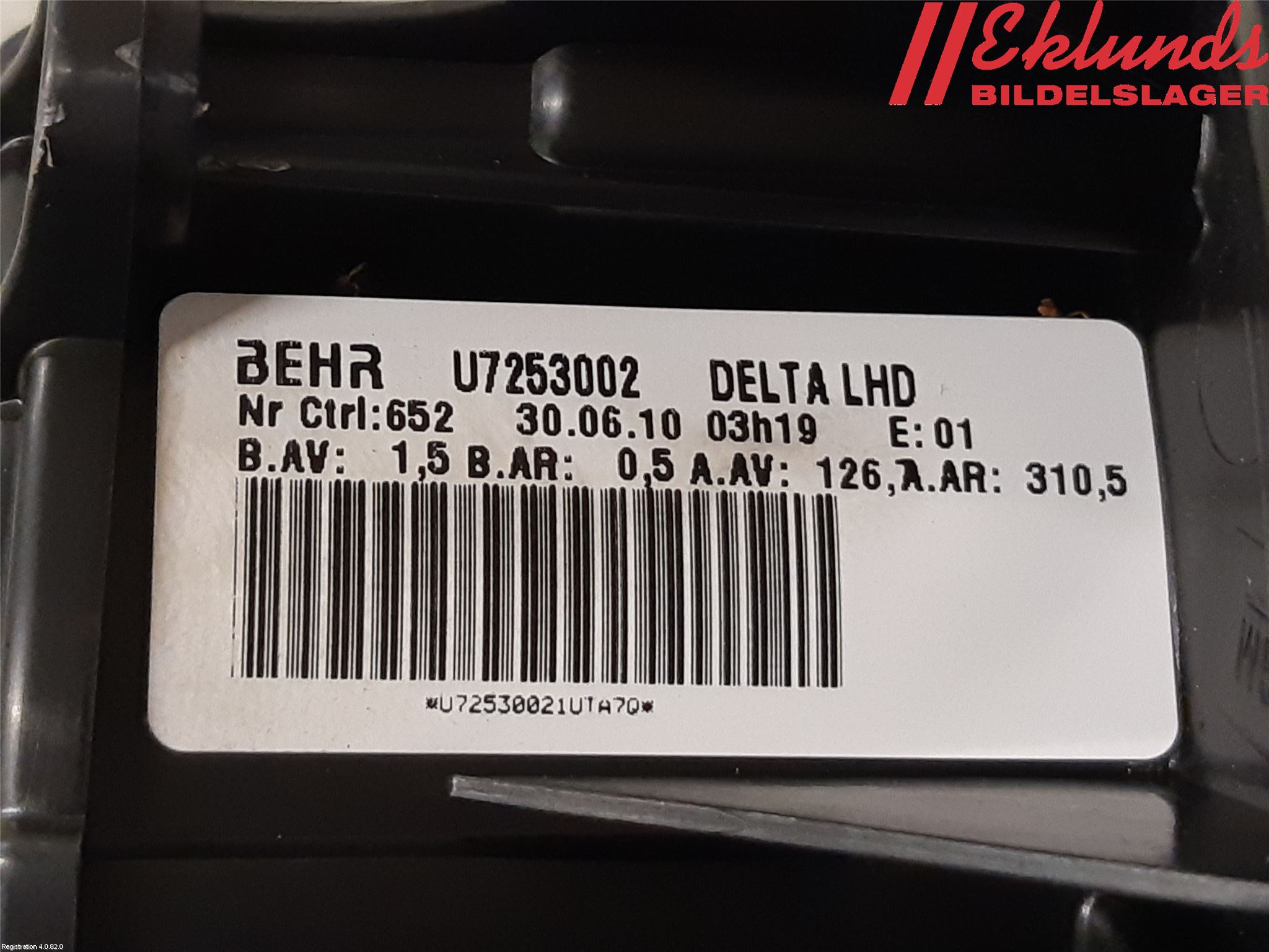 Opel ASTRA J 10-15 Värmefläkt