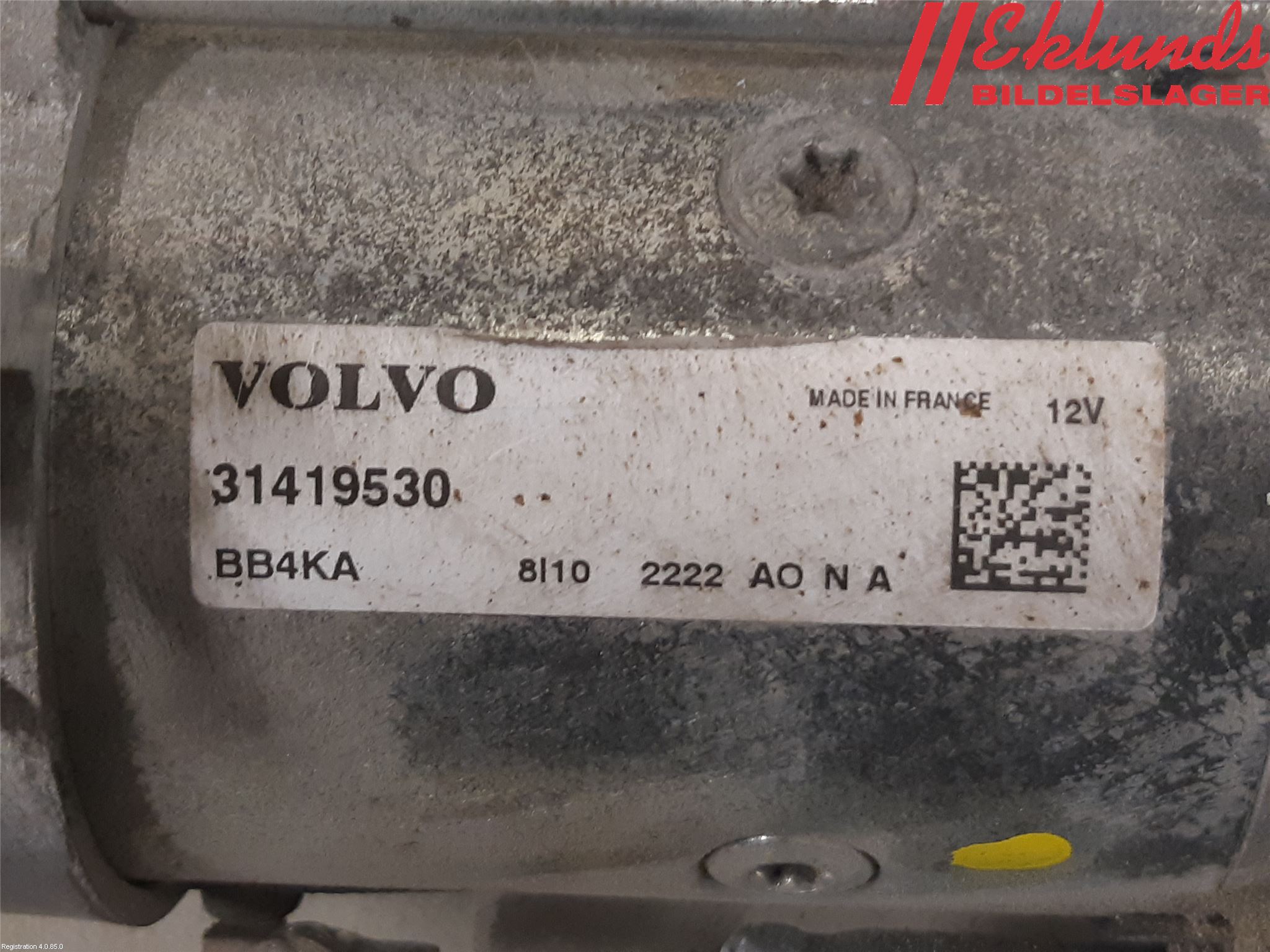 Volvo V90 17->> Startmotor Diesel
