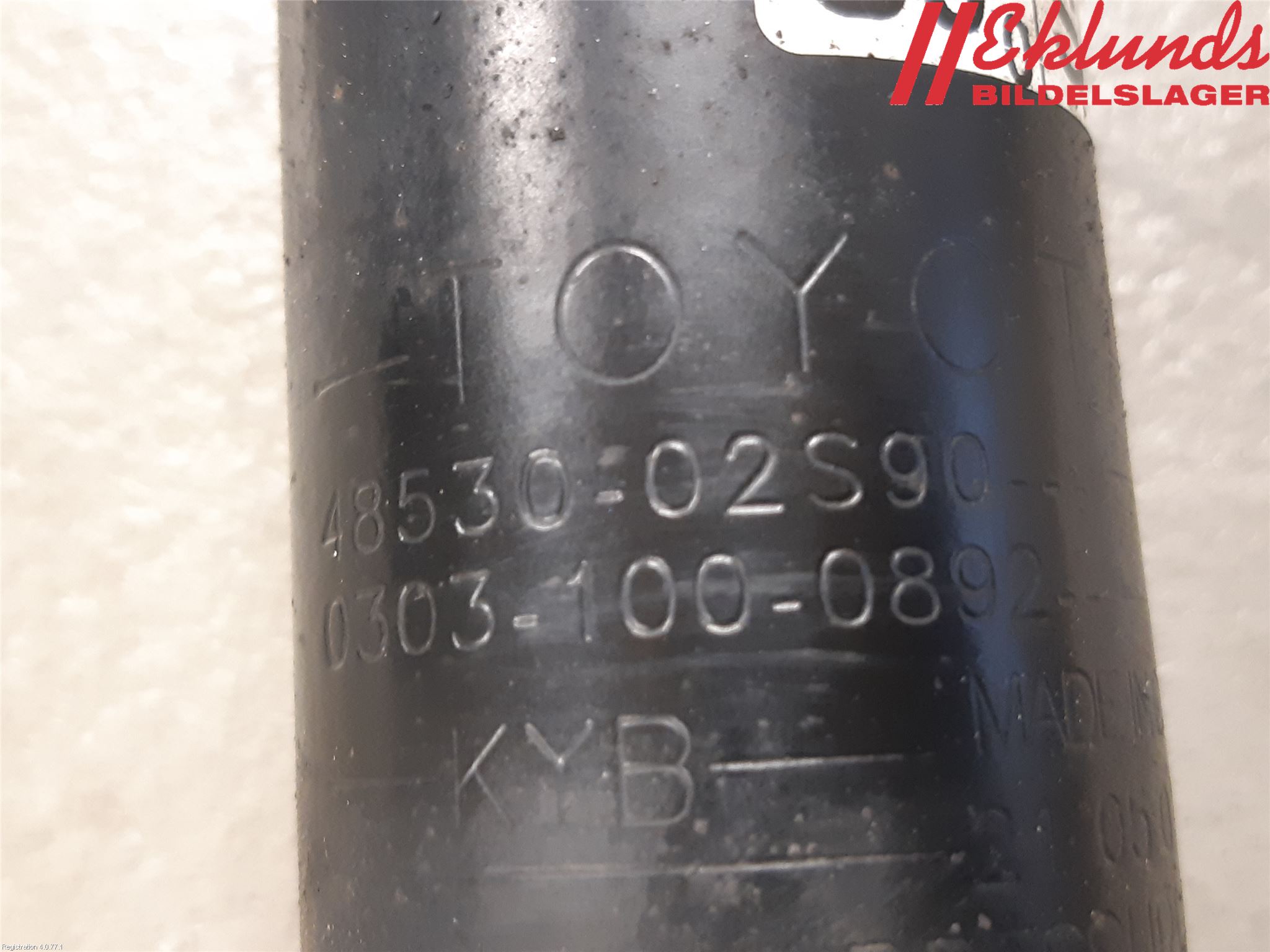 Toyota COROLLA 19- Stötdämpare Bak