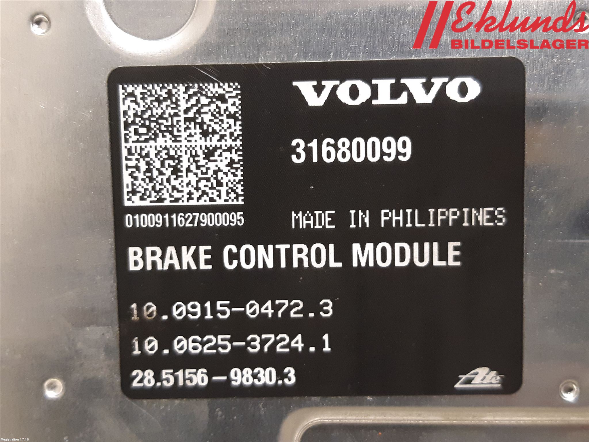 Volvo XC90/RECHARGE 16- Abs Hydraulaggregat