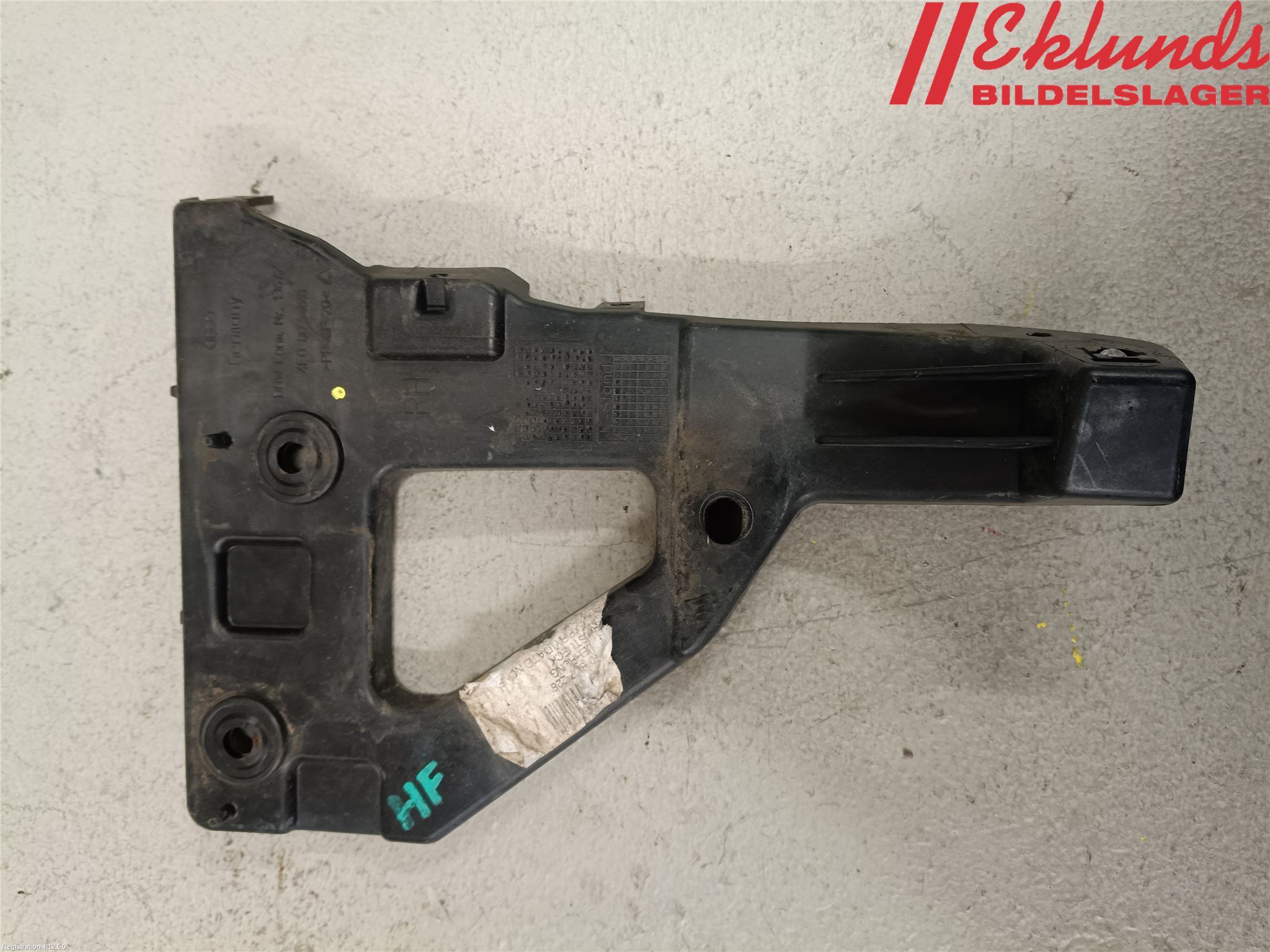 Audi A6/S6     05-11 Stötfångarfäste Fram Hö