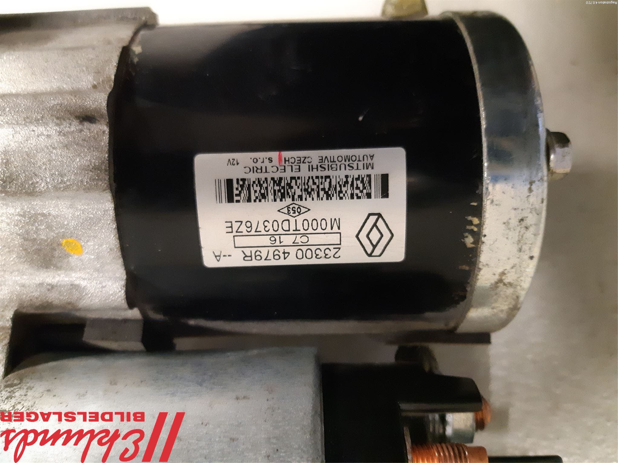 Nissan QASHQAI 14-17 Startmotor