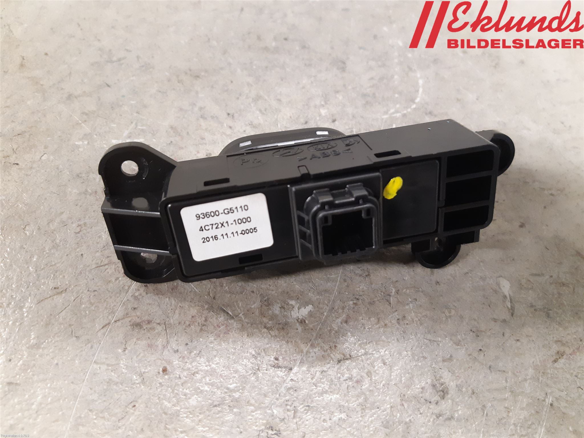 Kia NIRO (DE) 17-22 Strömställare Parkeringshjälp