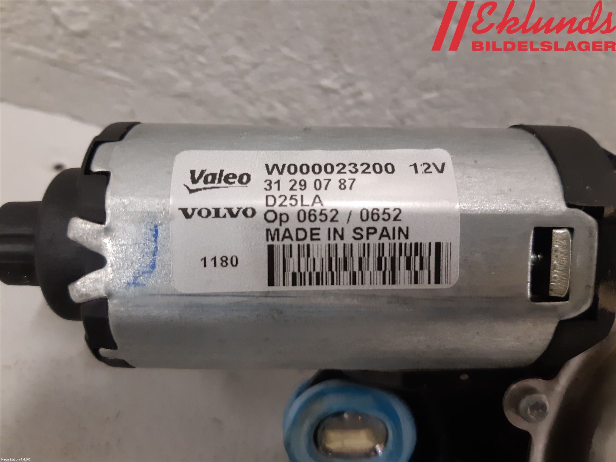Volvo XC70 08-13 Torkarmotor Baklucka