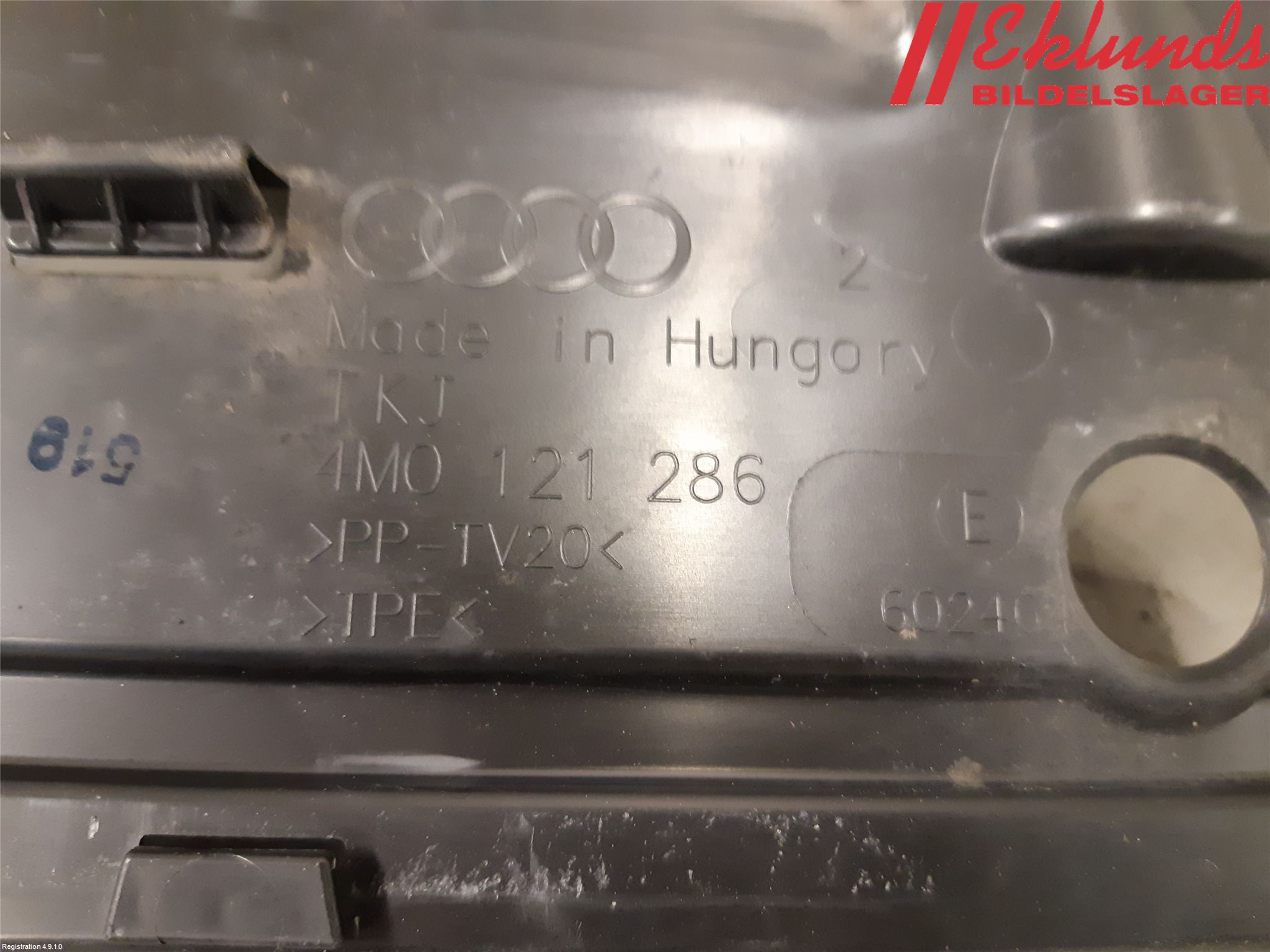 Audi Q7/SQ7 Deflektor Plåt-Plast Kylning