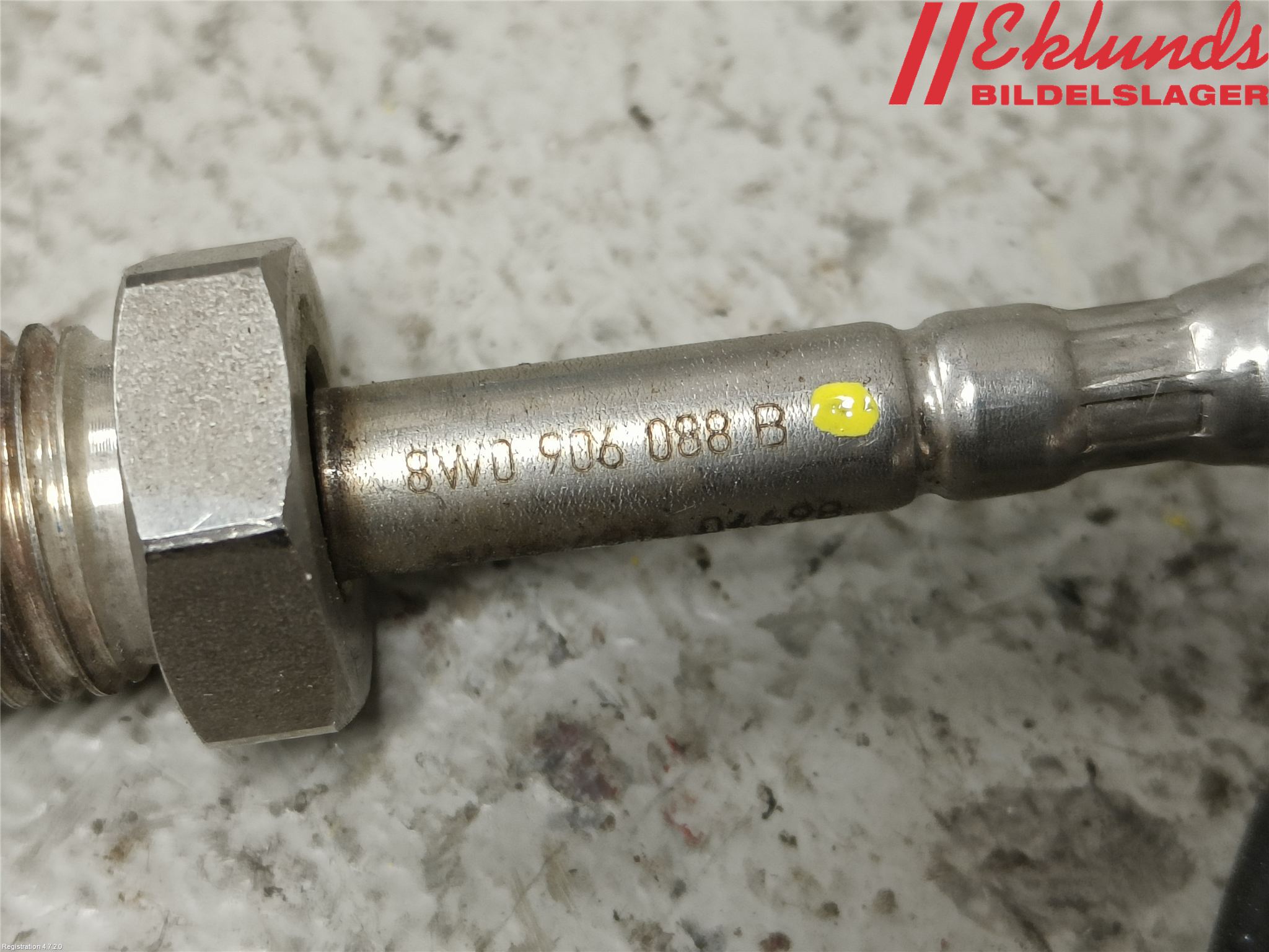 Audi A4/S4 B9 16-19 Givare Temp-Tryck Avgas