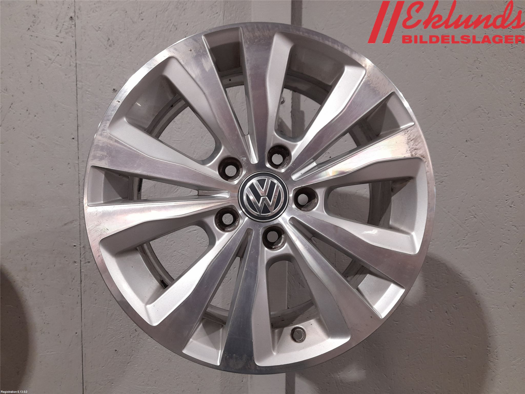 Volkswagen VW GOLF / E-GOLF VII 13-20 Fälgsats Aluminium