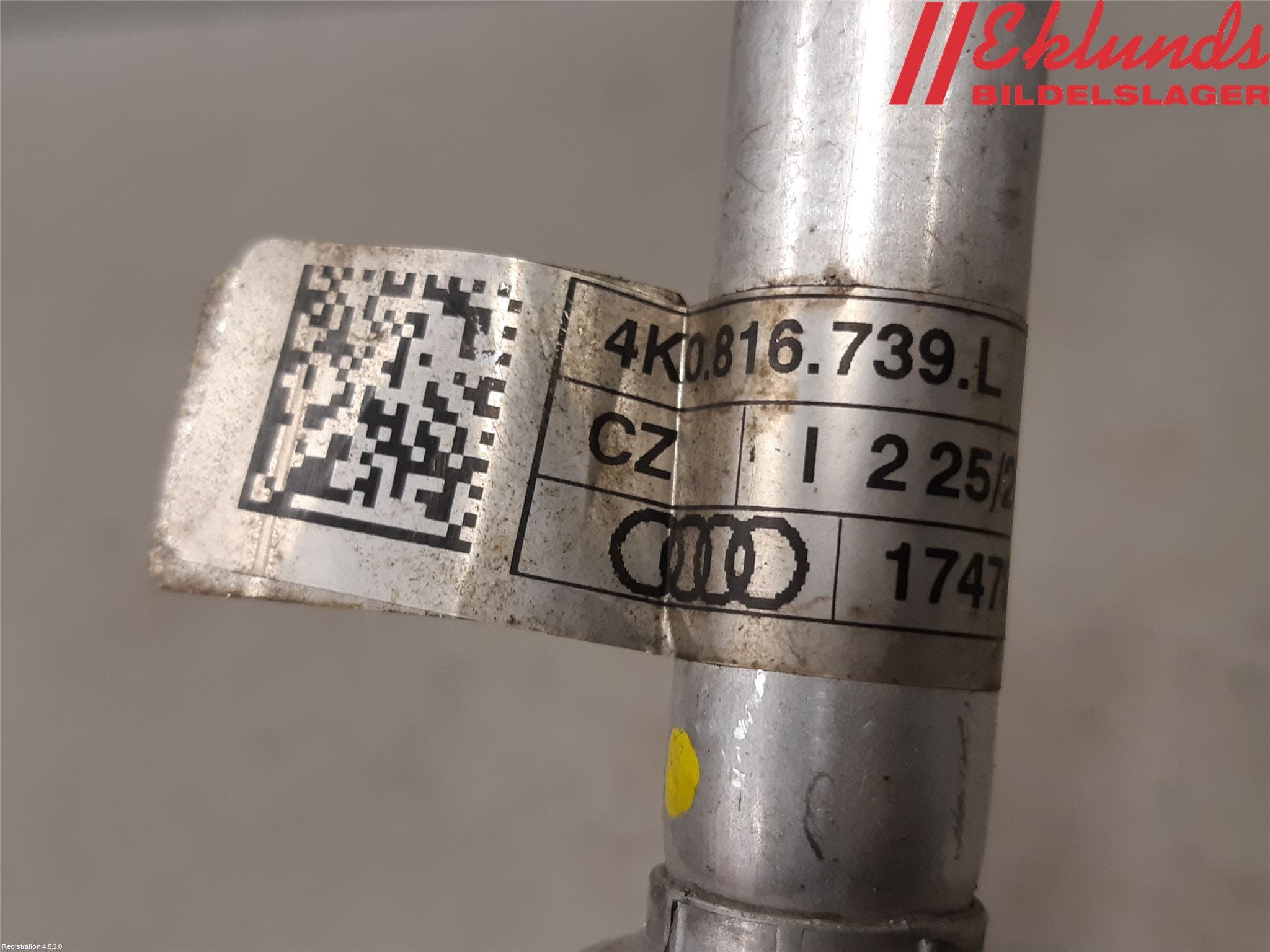 Audi A6 F2/C8 19- Ac Slang-Rör