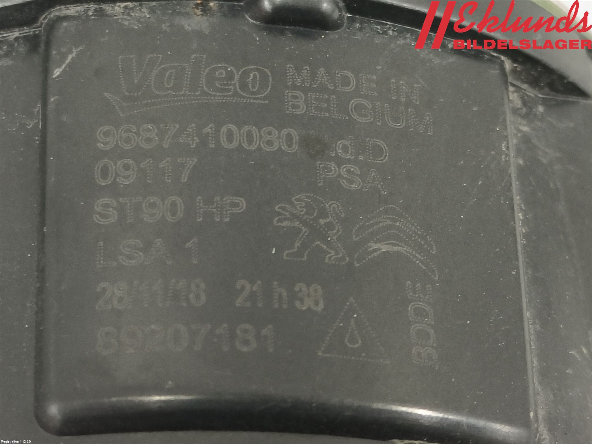 Citroen JUMPY/E-JUMPY 16- Dimljus-Varselljus Fram