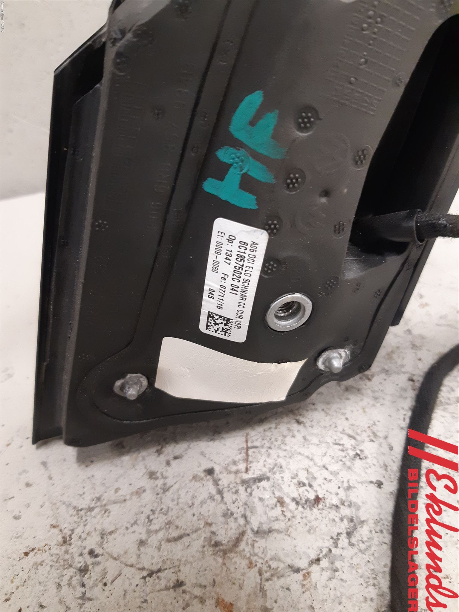 Volkswagen VW POLO 10-17 Spegel Yttre El Hö