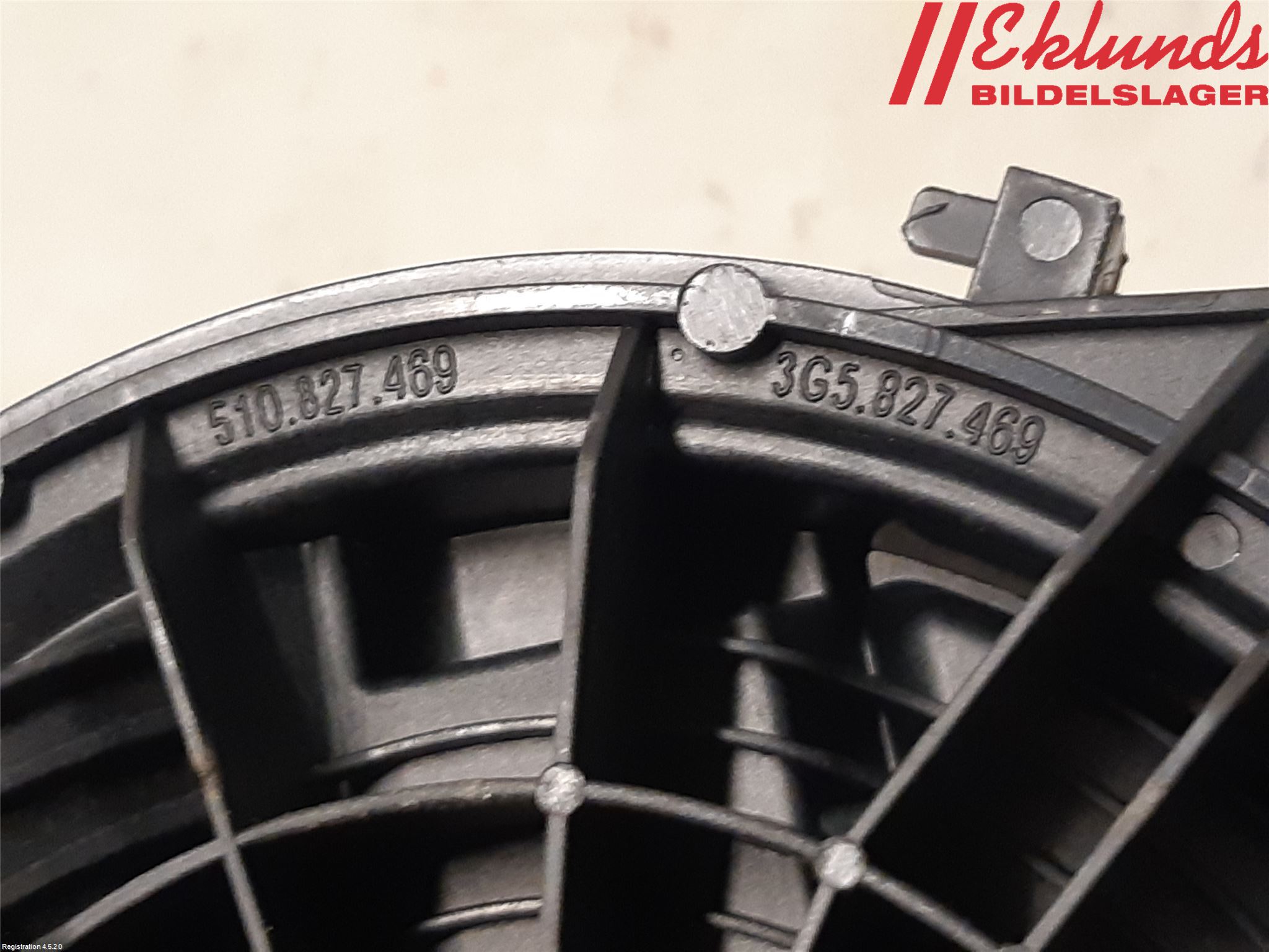 Volkswagen VW PASSAT 15-19 Bakluckehandtag