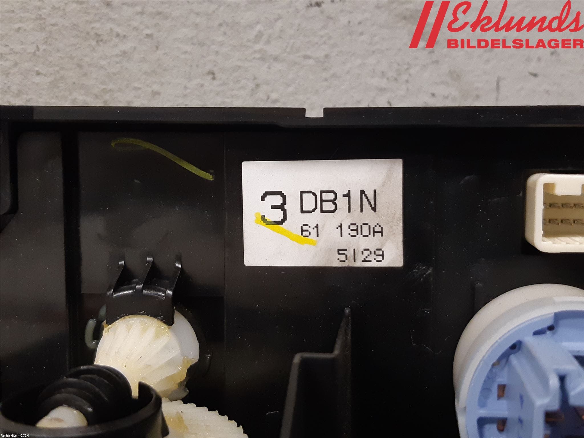 Mazda 2 (DJ) 15-22 Värmereglage