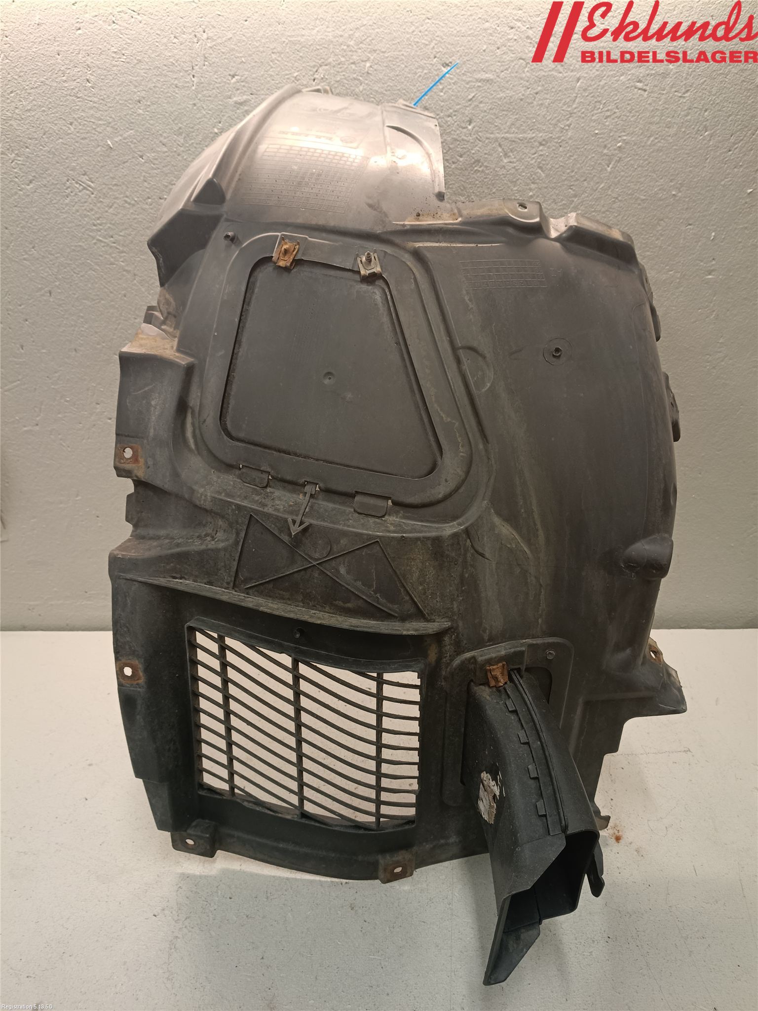 BMW 5 F10/F11/F18 09-17 Skärm Inner