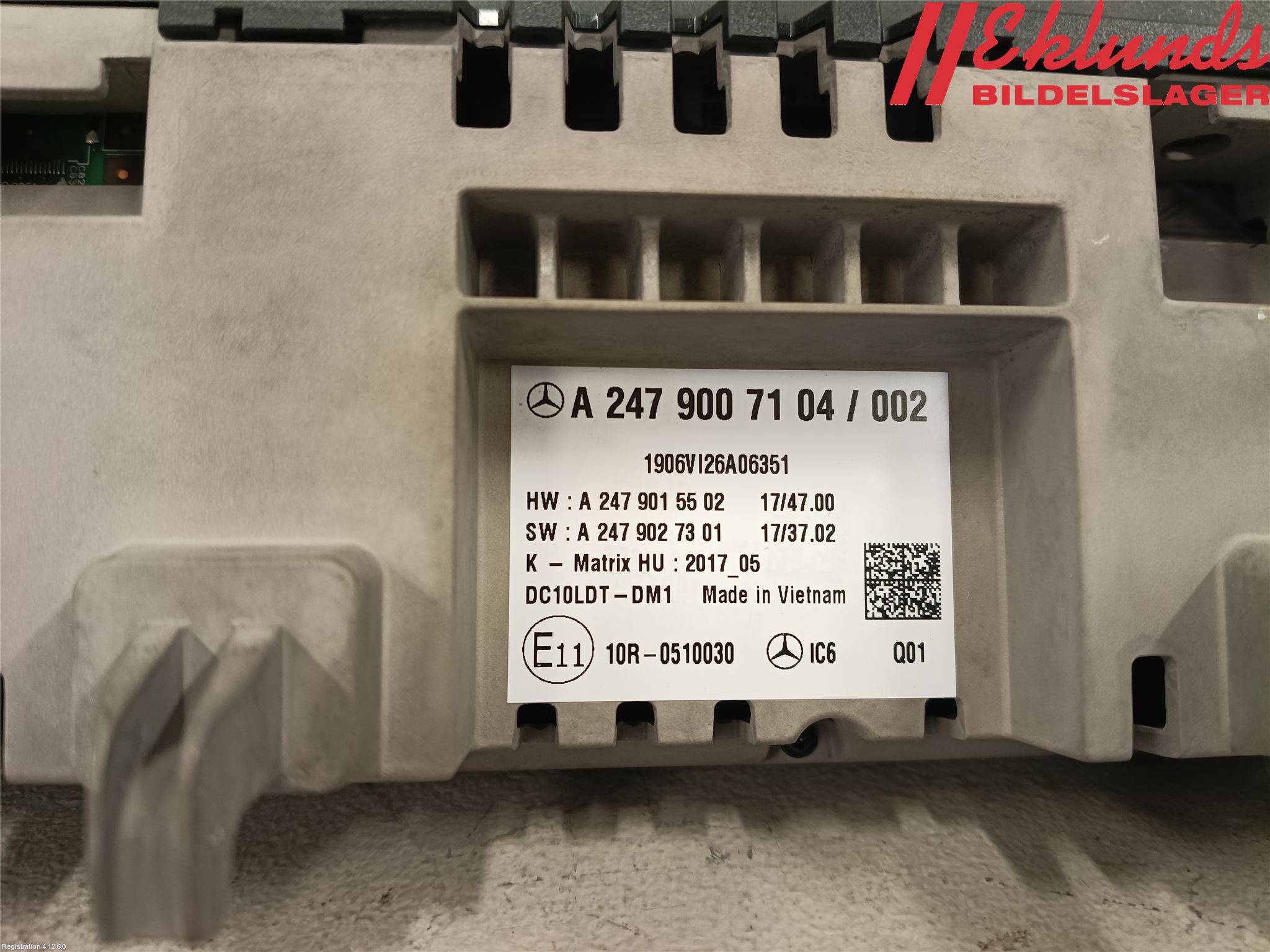 Mercedes-Benz MB CLA-KLASS (C118/X118) 19- Instrument Komb