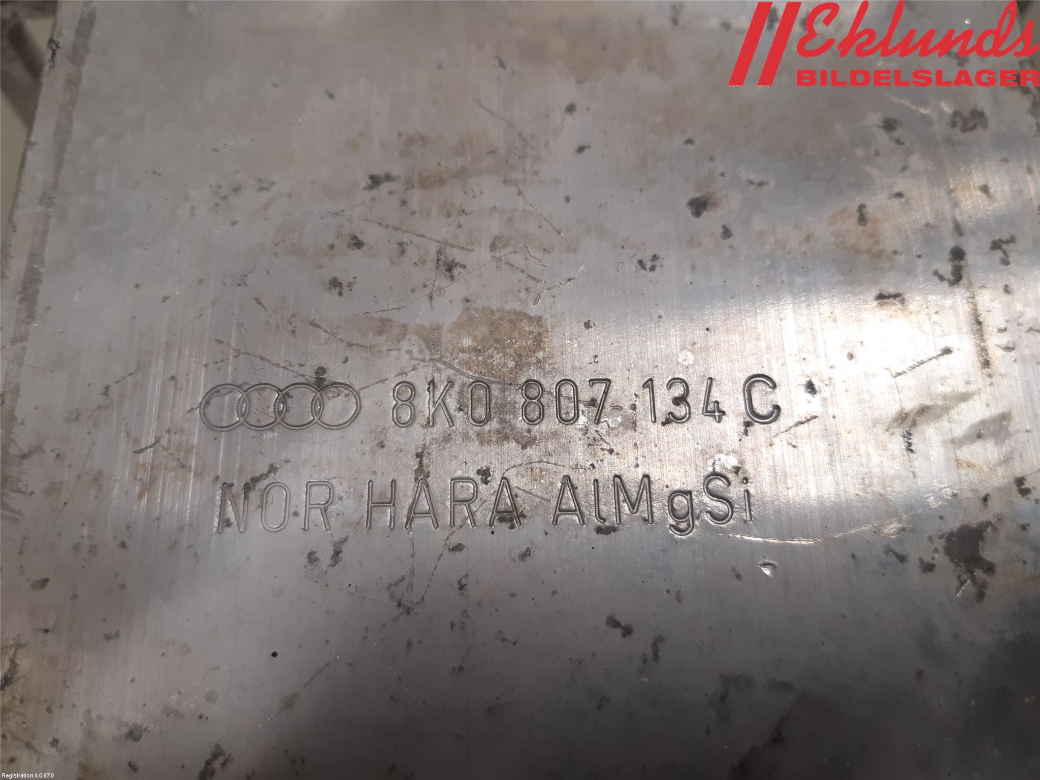 Audi A4/S4 08-11 Stötfångarbärjärn Fram