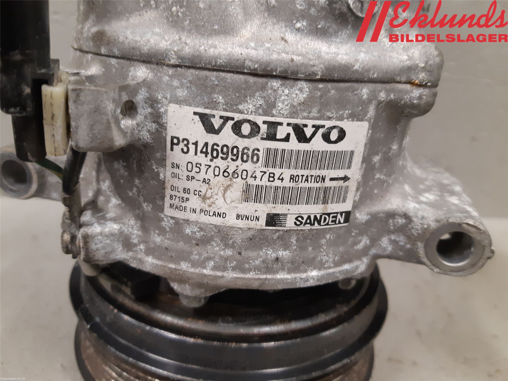 Volvo V40 12-19 Ac Kompressor