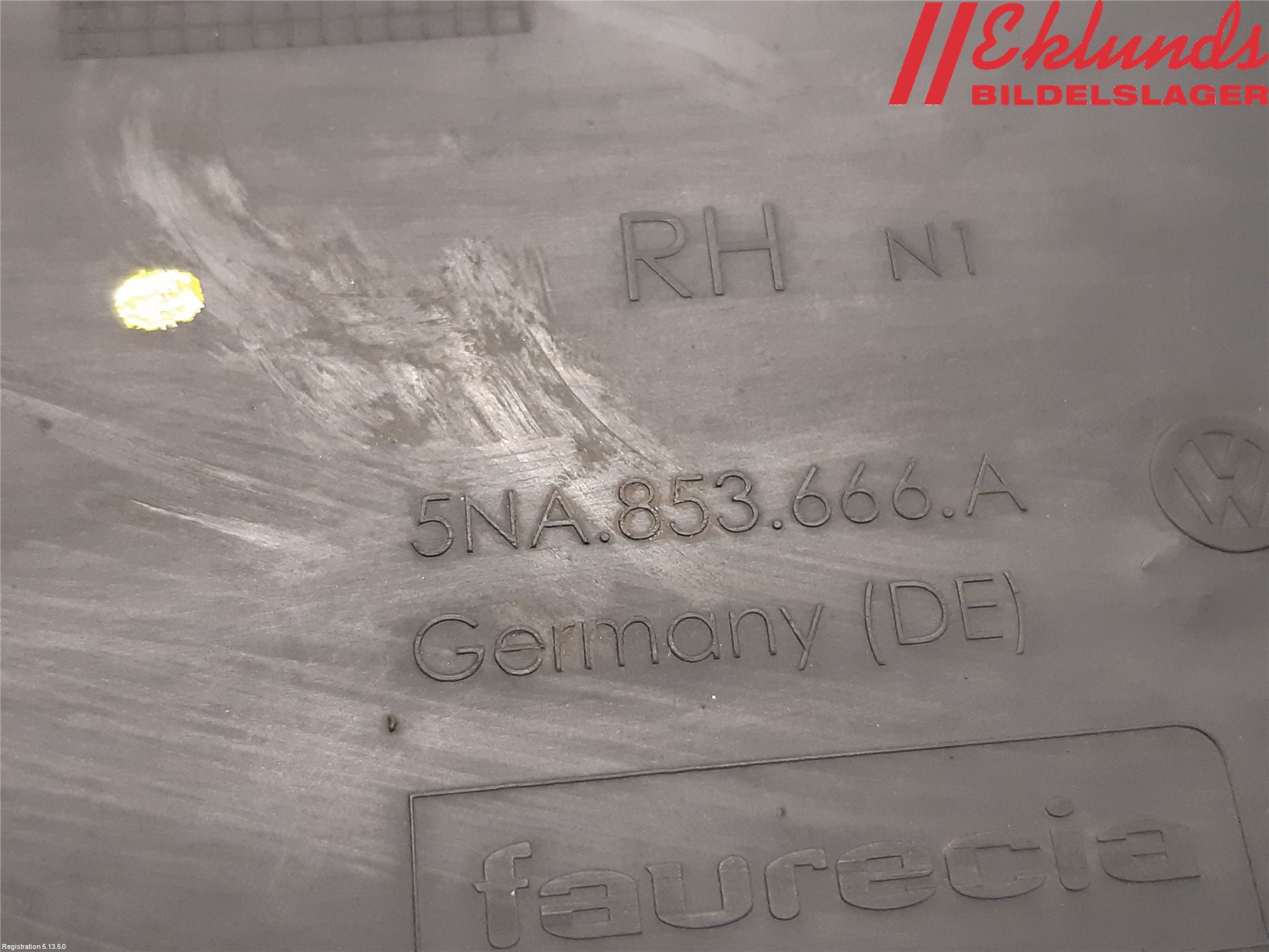 Volkswagen VW TIGUAN 16-24 Stöt Utfyllnad-List-Grill