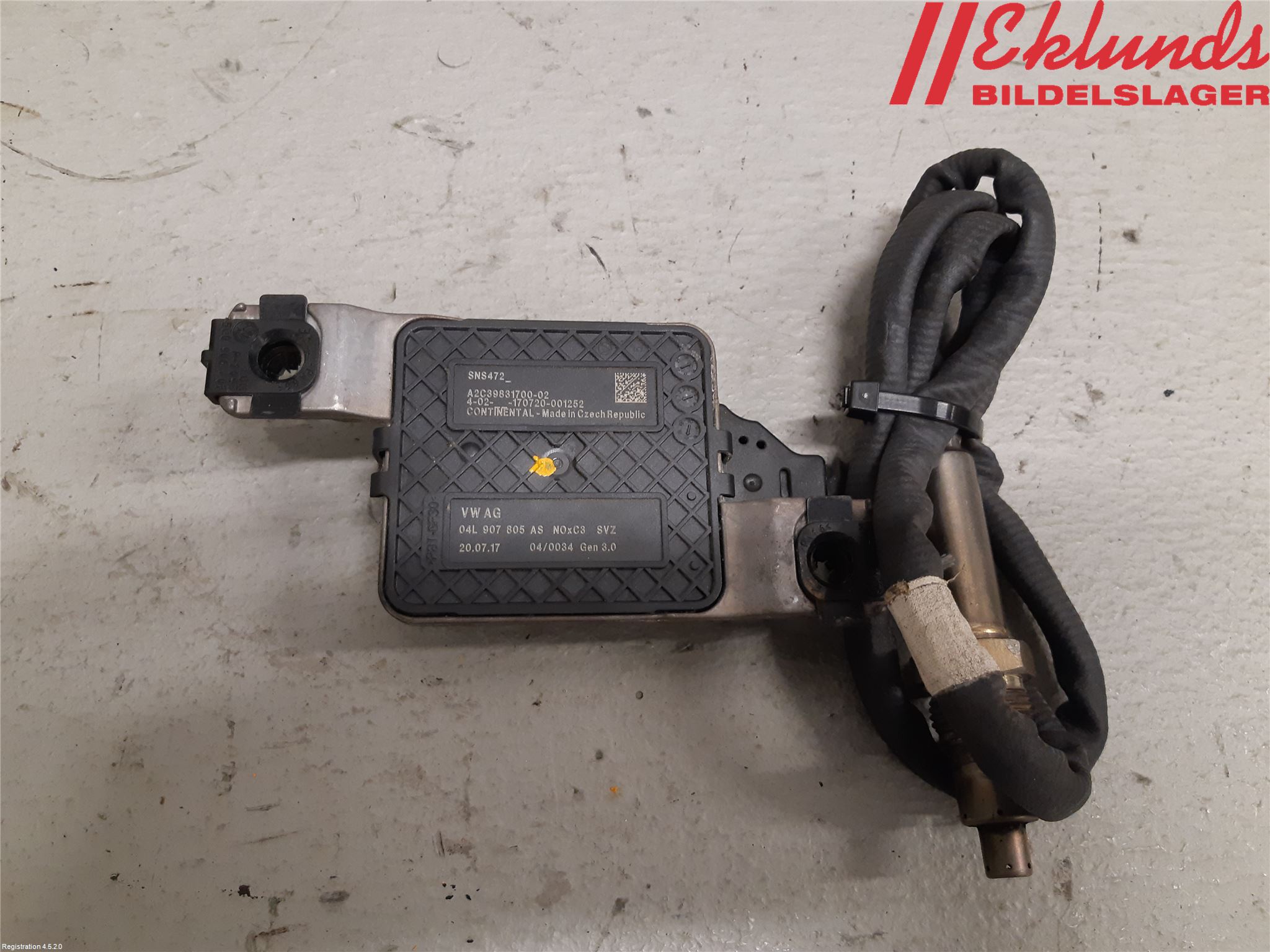 Volkswagen VW CADDY 16-20 Injlambdasond