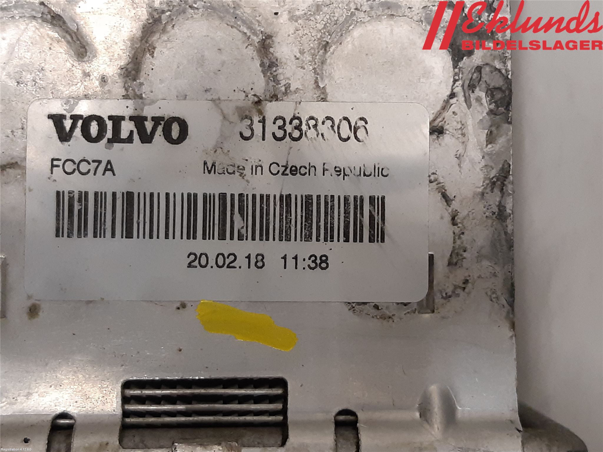 Volvo V90 17->> Laddluft-Intercooler Kyl