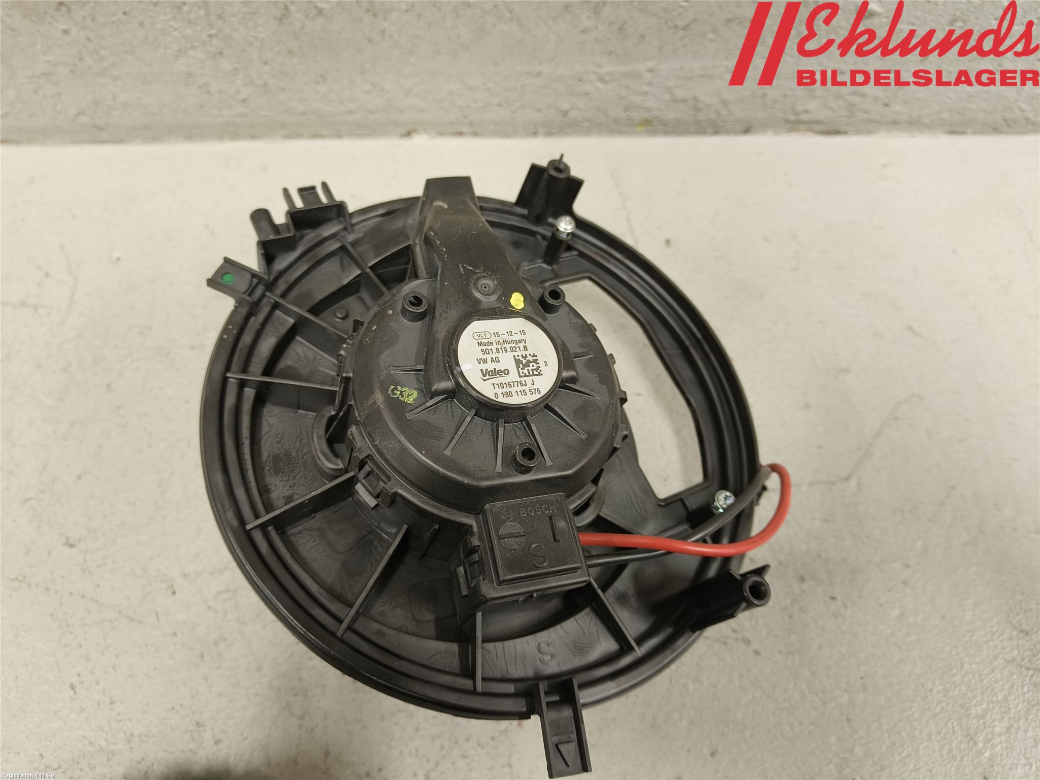 Audi A3/S3 8V 13-20 Värmefläkt