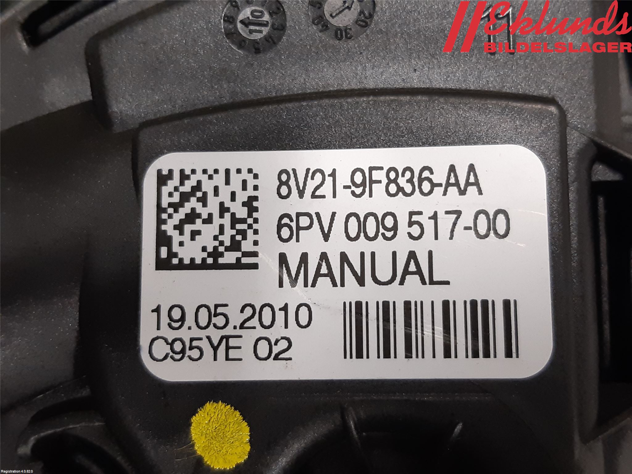 Ford FIESTA 09-12 Gaspedal