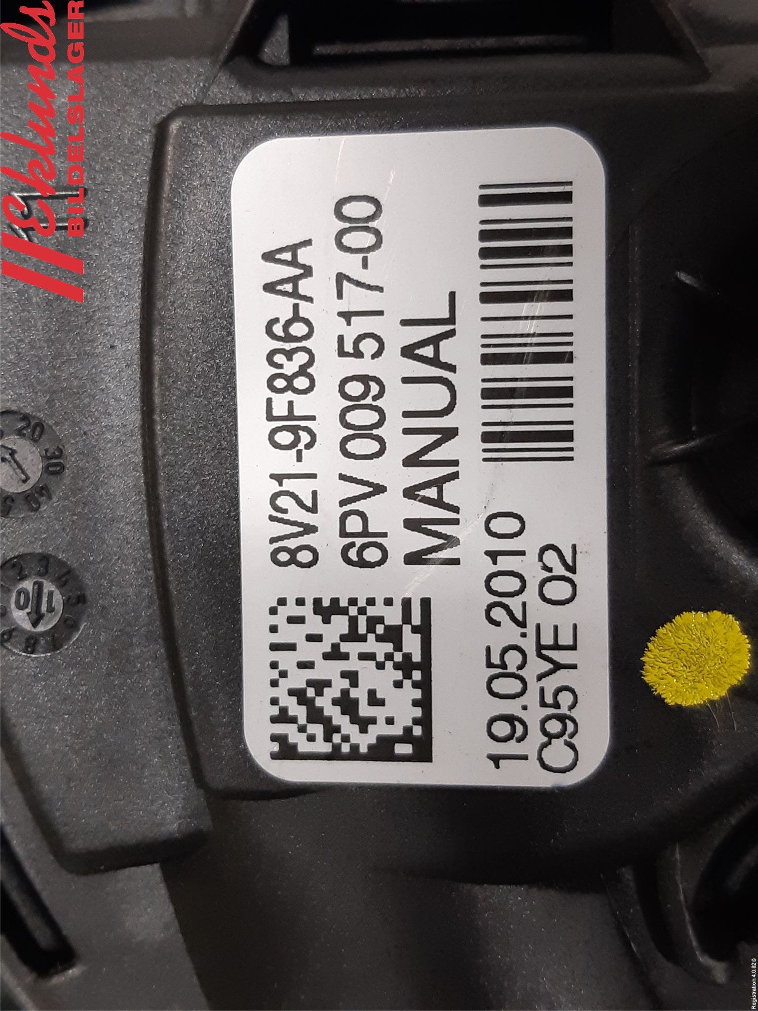 Ford FIESTA 09-12 Gaspedal