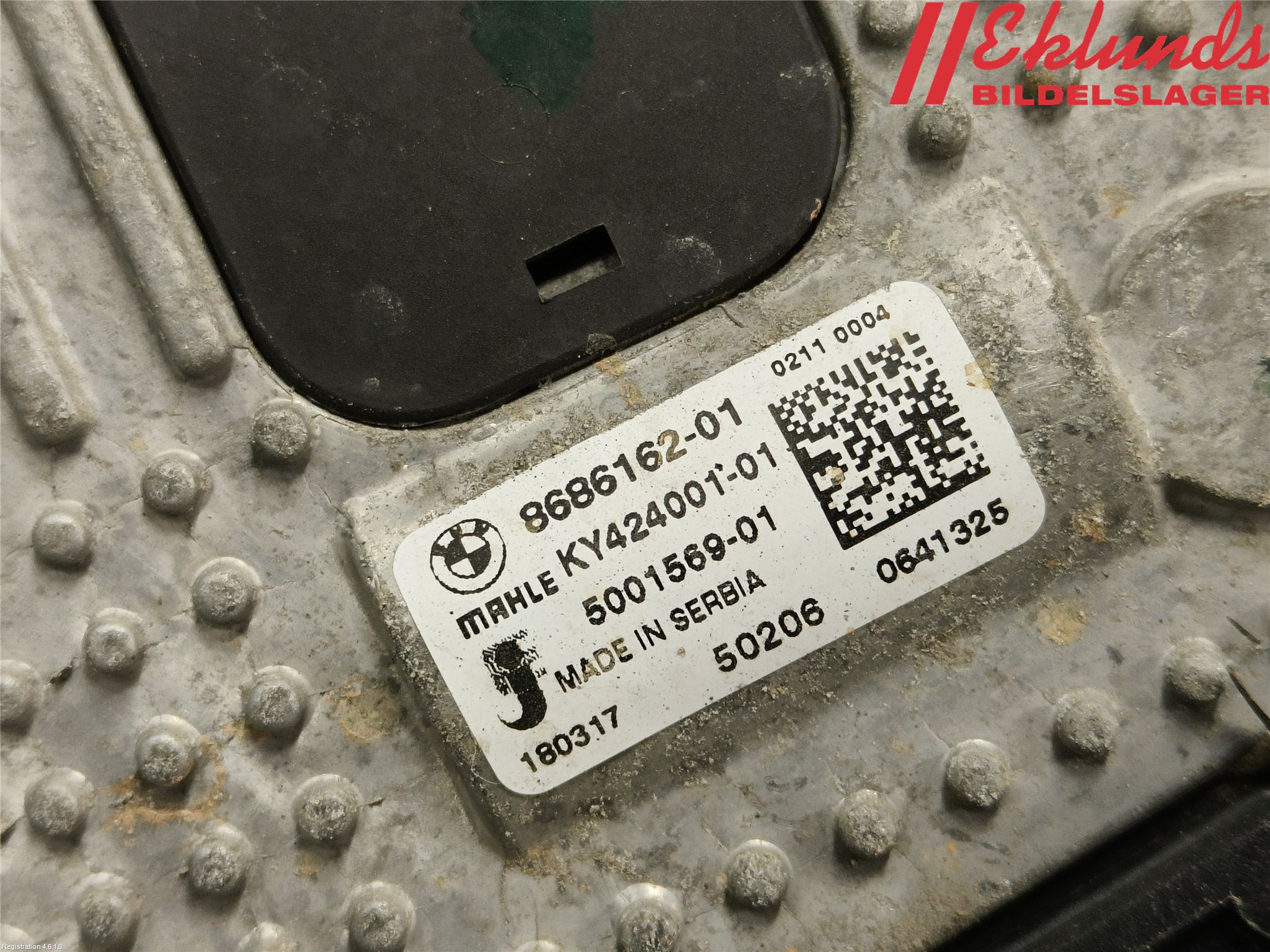 BMW 5 G30/G31/F90 17-23 Kylfläkt El
