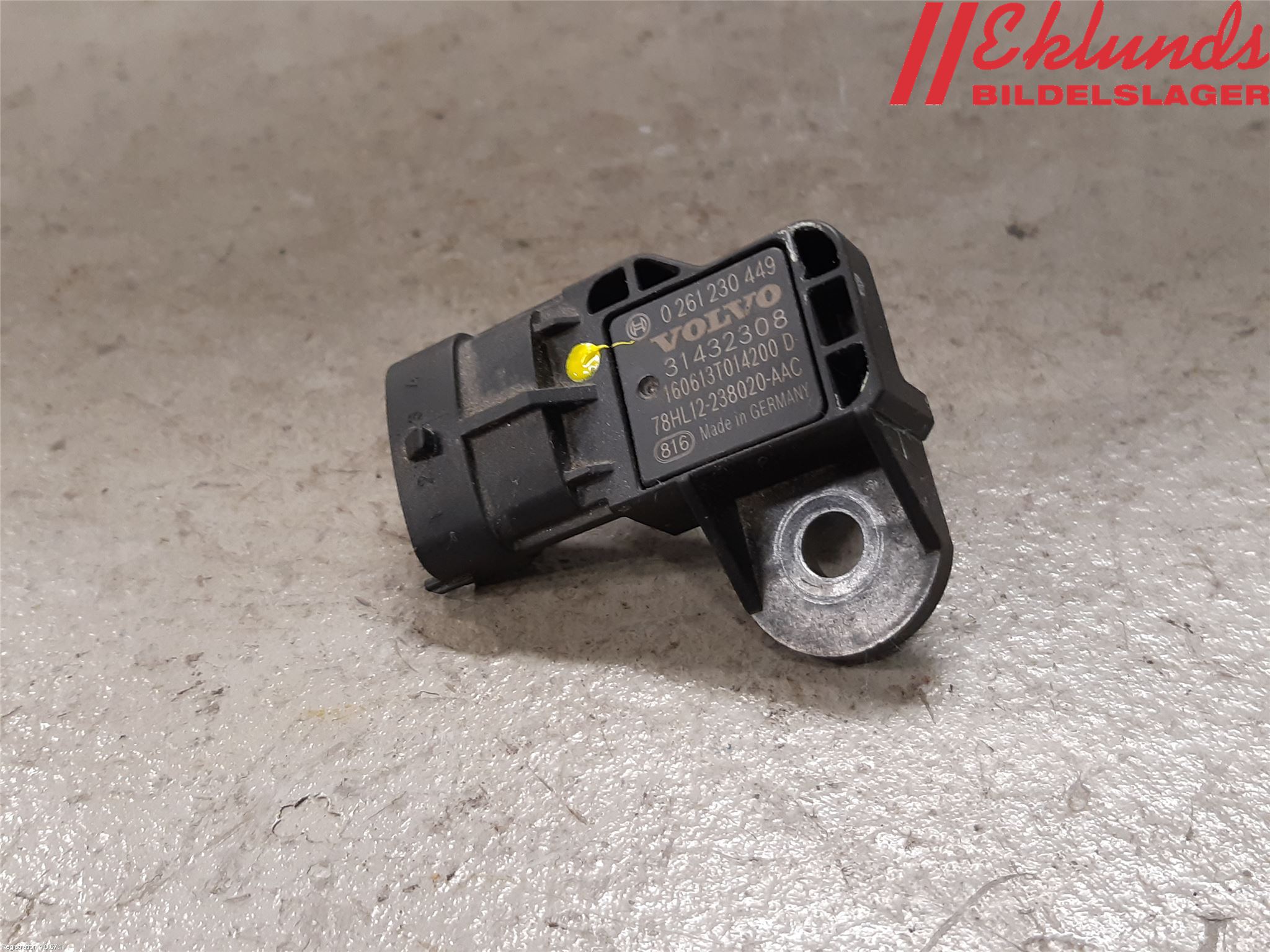 Volvo V40 12-19 Givare Laddluftstryck