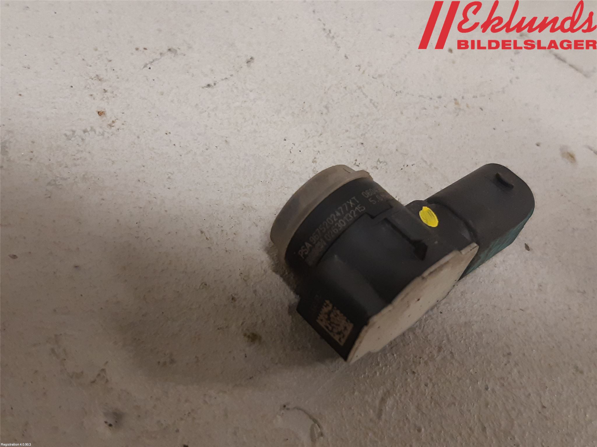 Peugeot PARTNER 16-18 Parkeringshjälp Backsensor